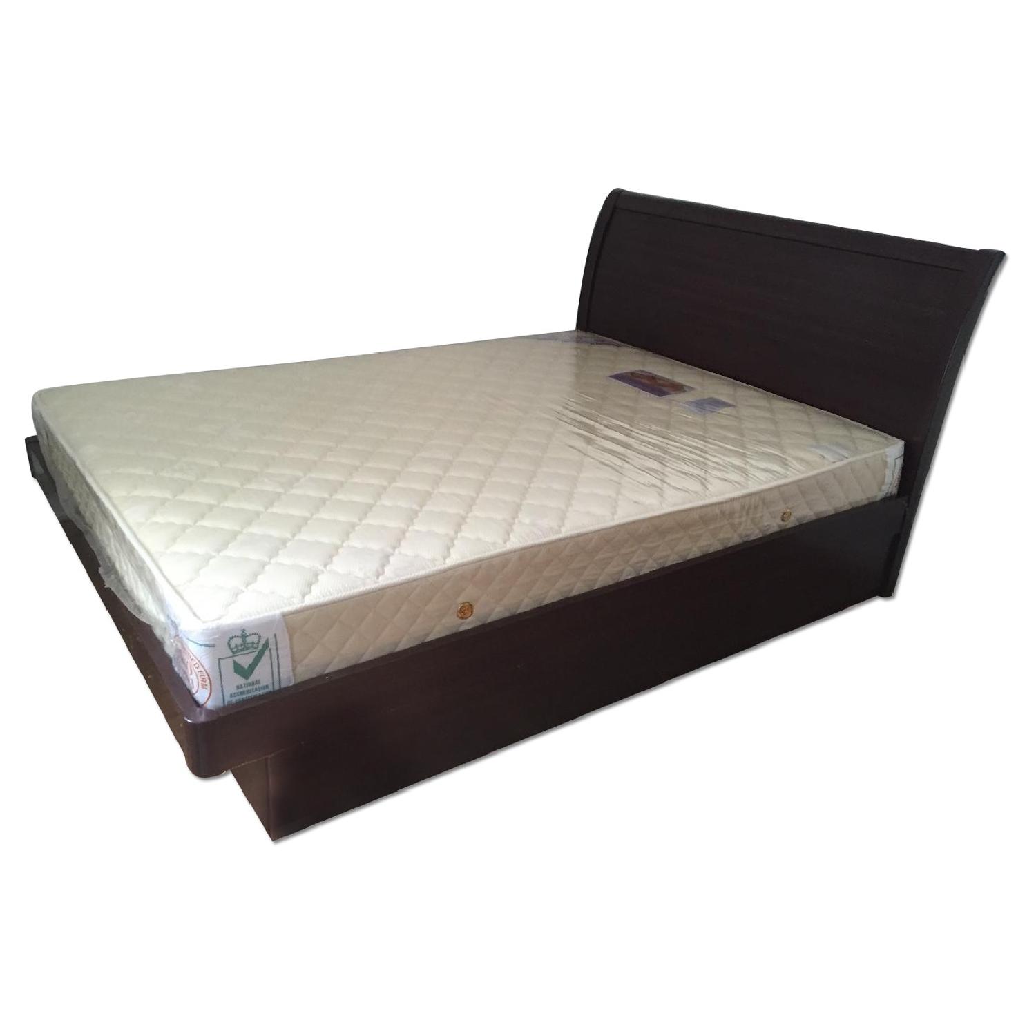 Queen Size Bed Frame - image-0