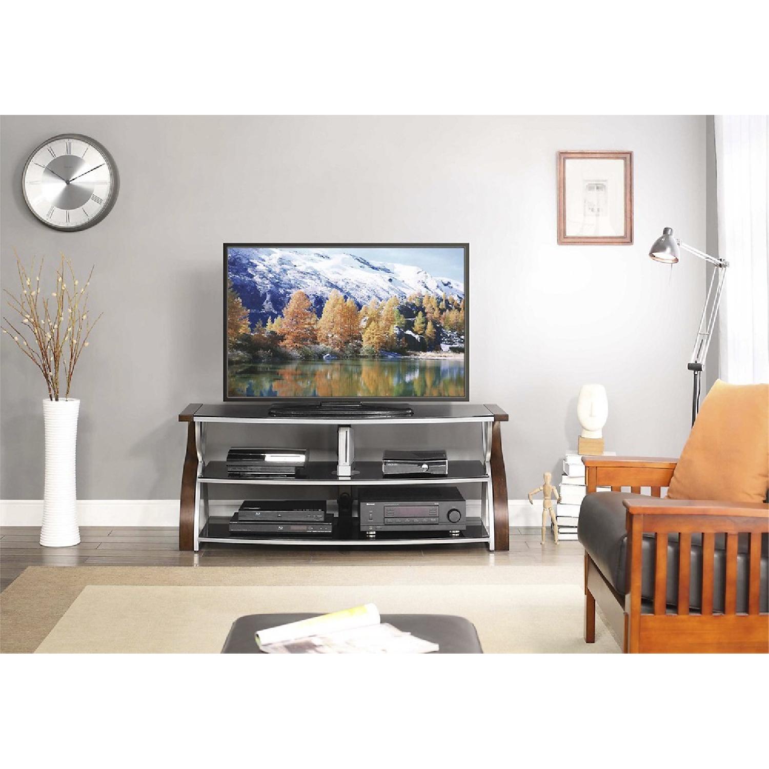 Whalen Furniture 3-in-1 TV Stand Console w/ TV Mount - image-2