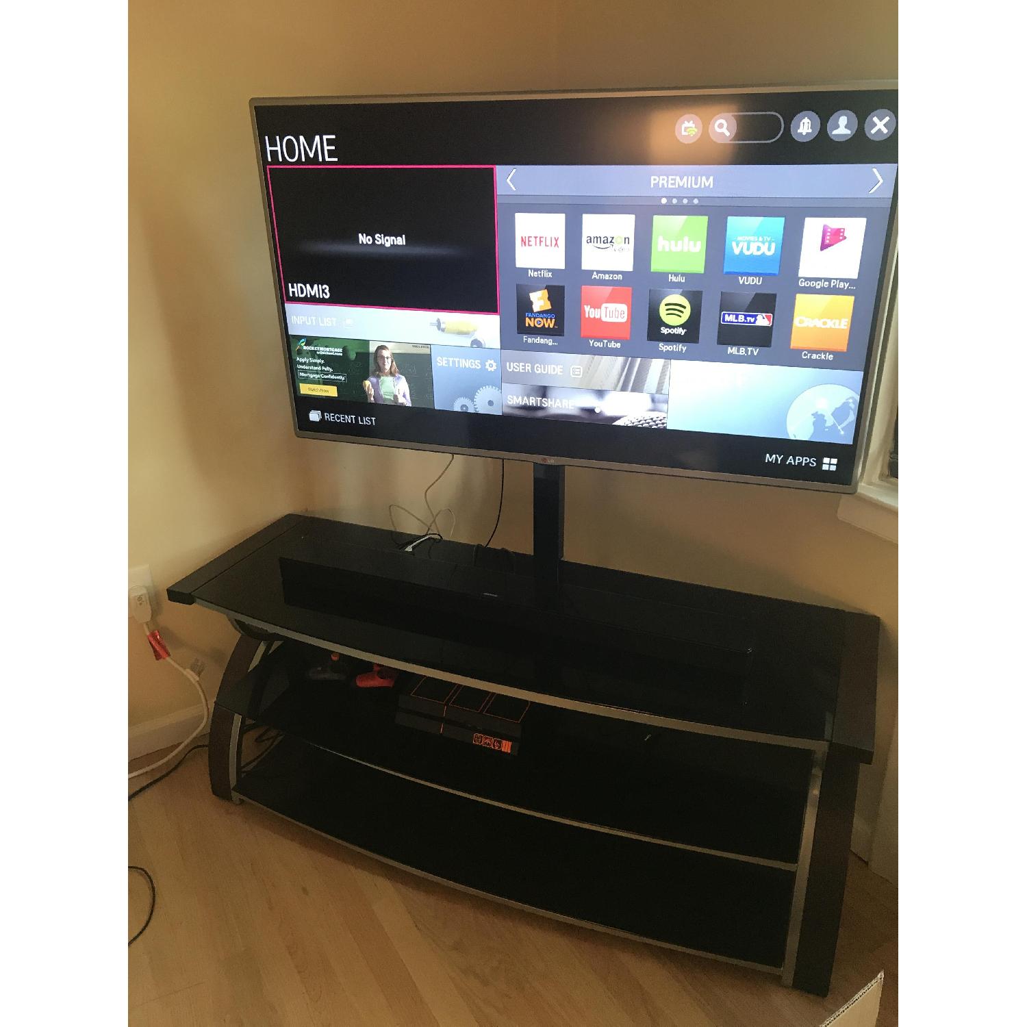 Whalen Furniture 3-in-1 TV Stand Console w/ TV Mount - image-8