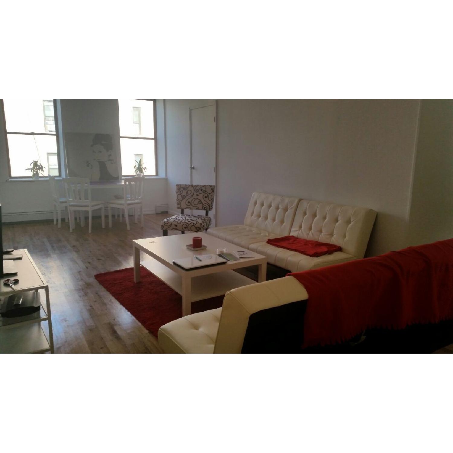 Black & White Accent Chair - image-1