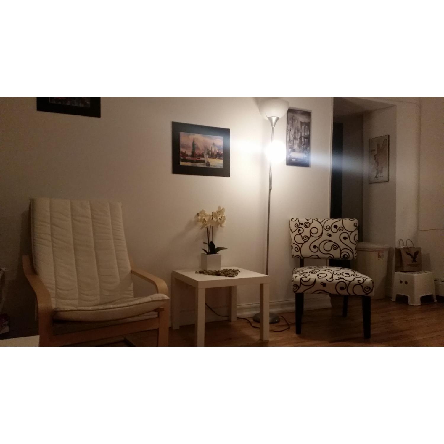 Black & White Accent Chair - image-2