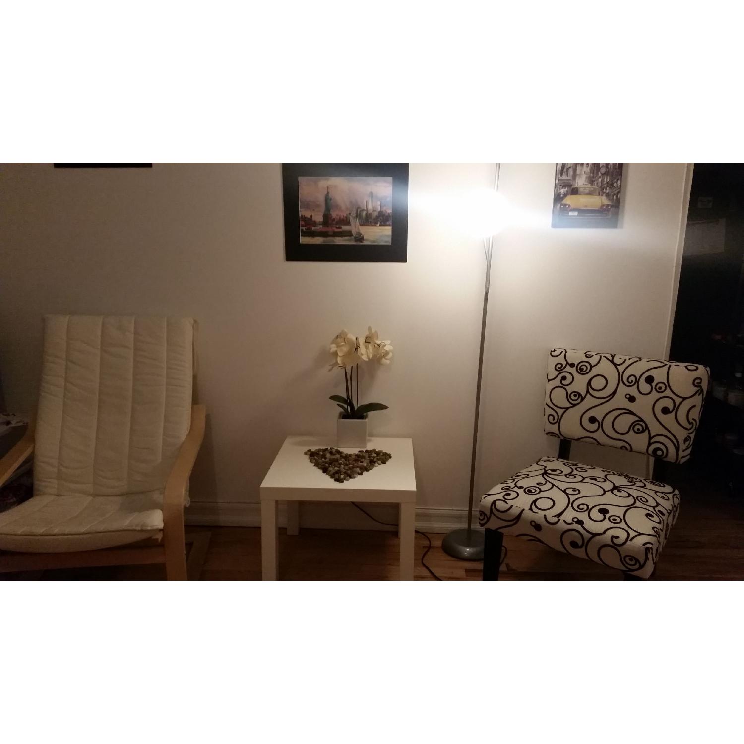 Black & White Accent Chair - image-3