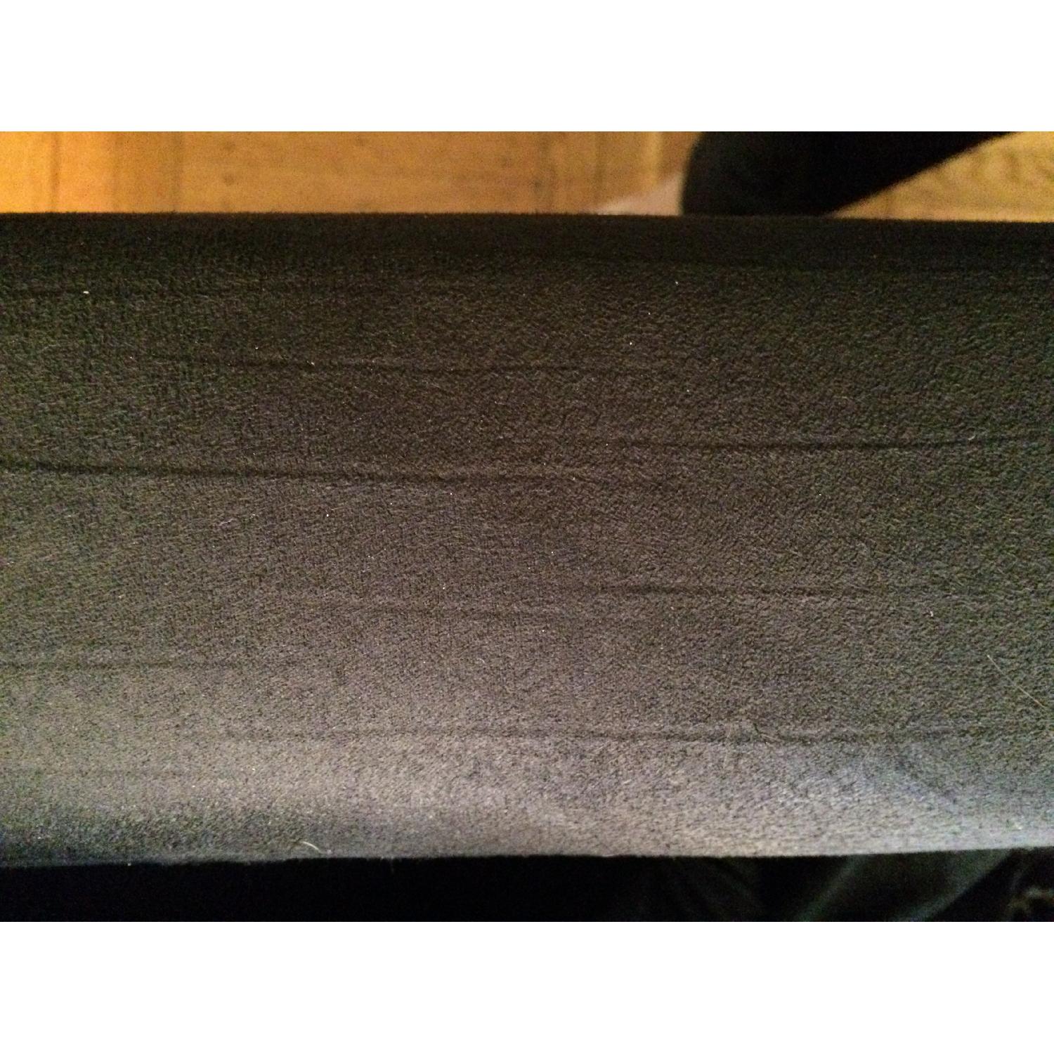 Hughes Furniture Matte Black Sofa - image-3