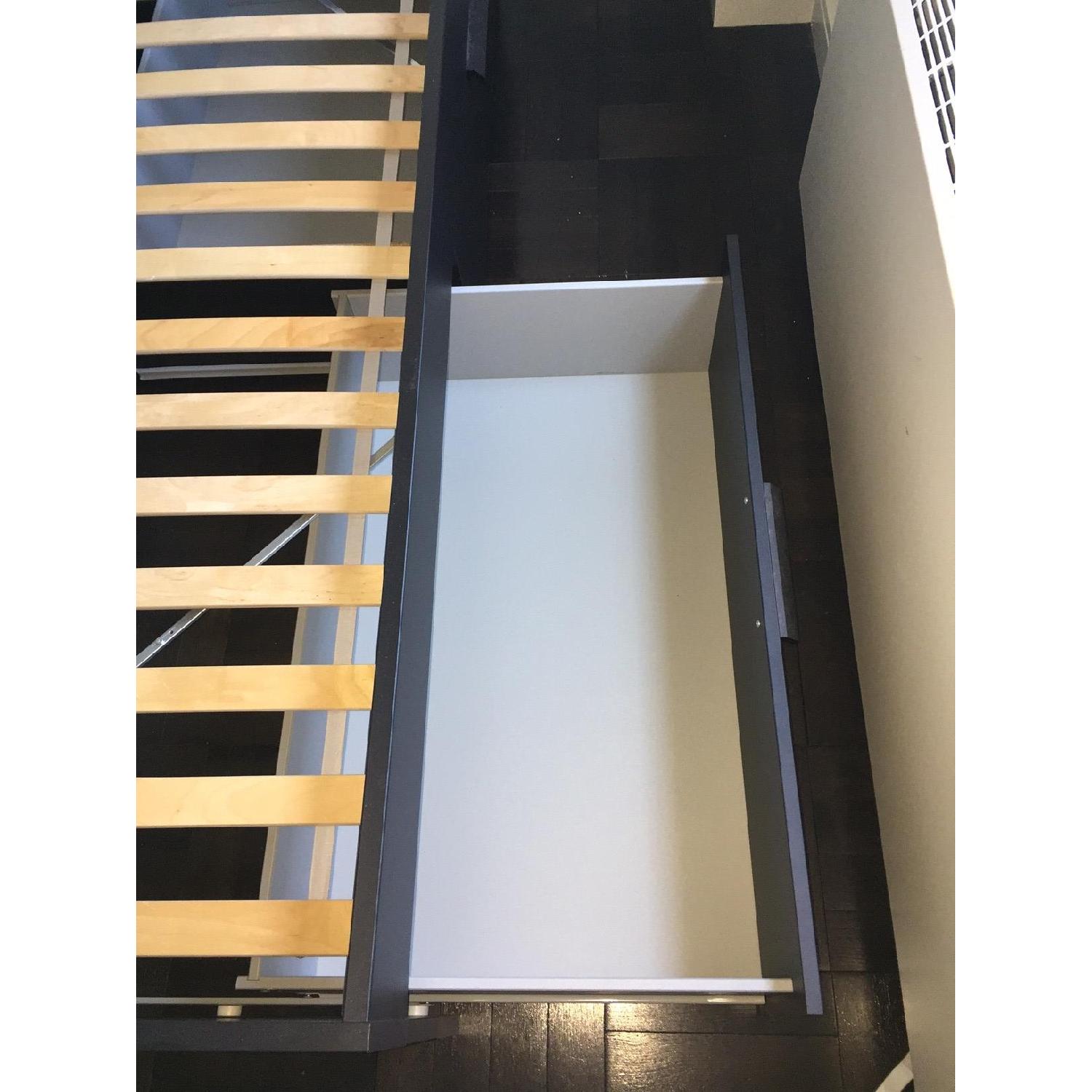 Ikea Full-Size Bed Frame w/ Drawers - image-4