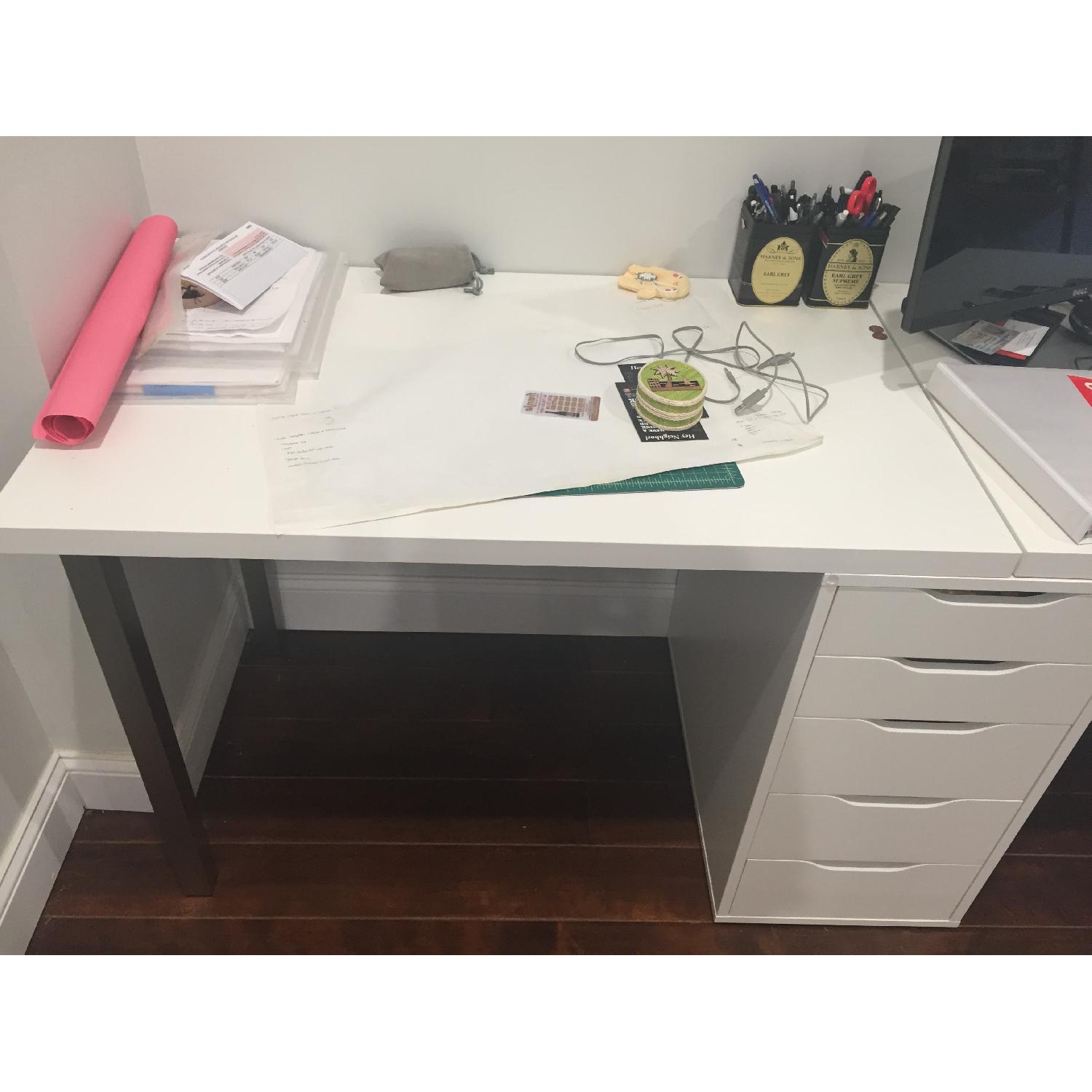 Ikea 2 Person Office Desk - image-3