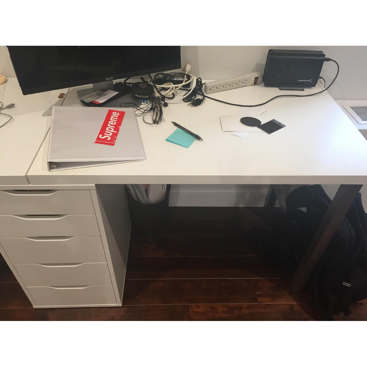 Ikea 2 Person Office Desk - image-4