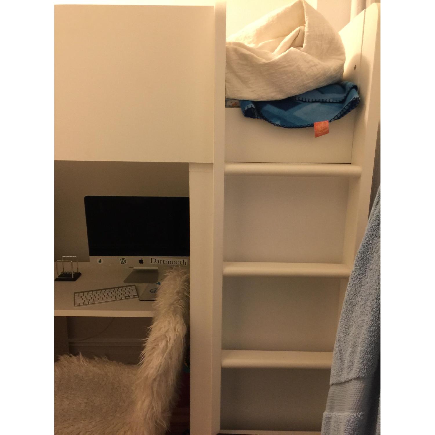 Ikea Stuva Loft Bed w/ Desk & Shelves AptDeco