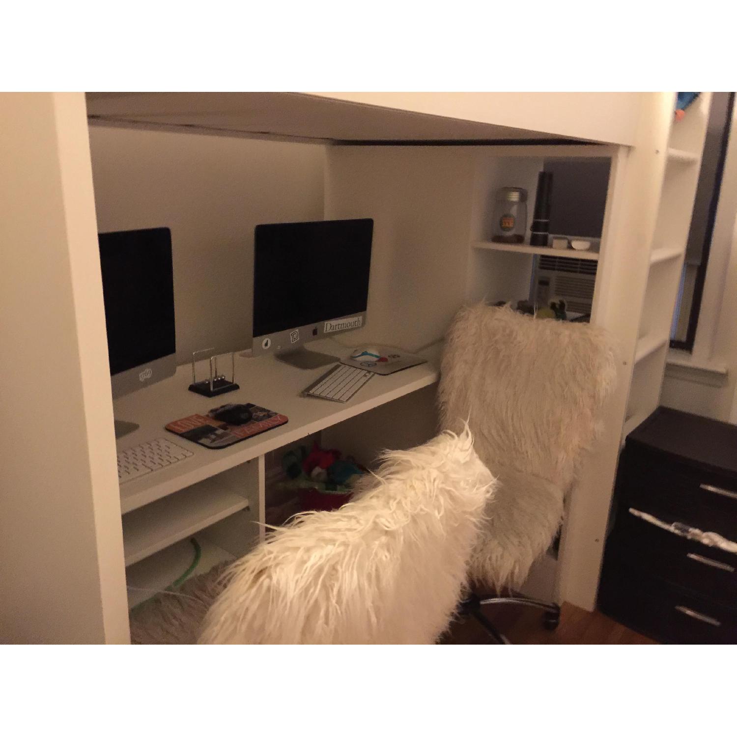 Ikea Stuva Loft Bed w/ Desk & Shelves AptDeco