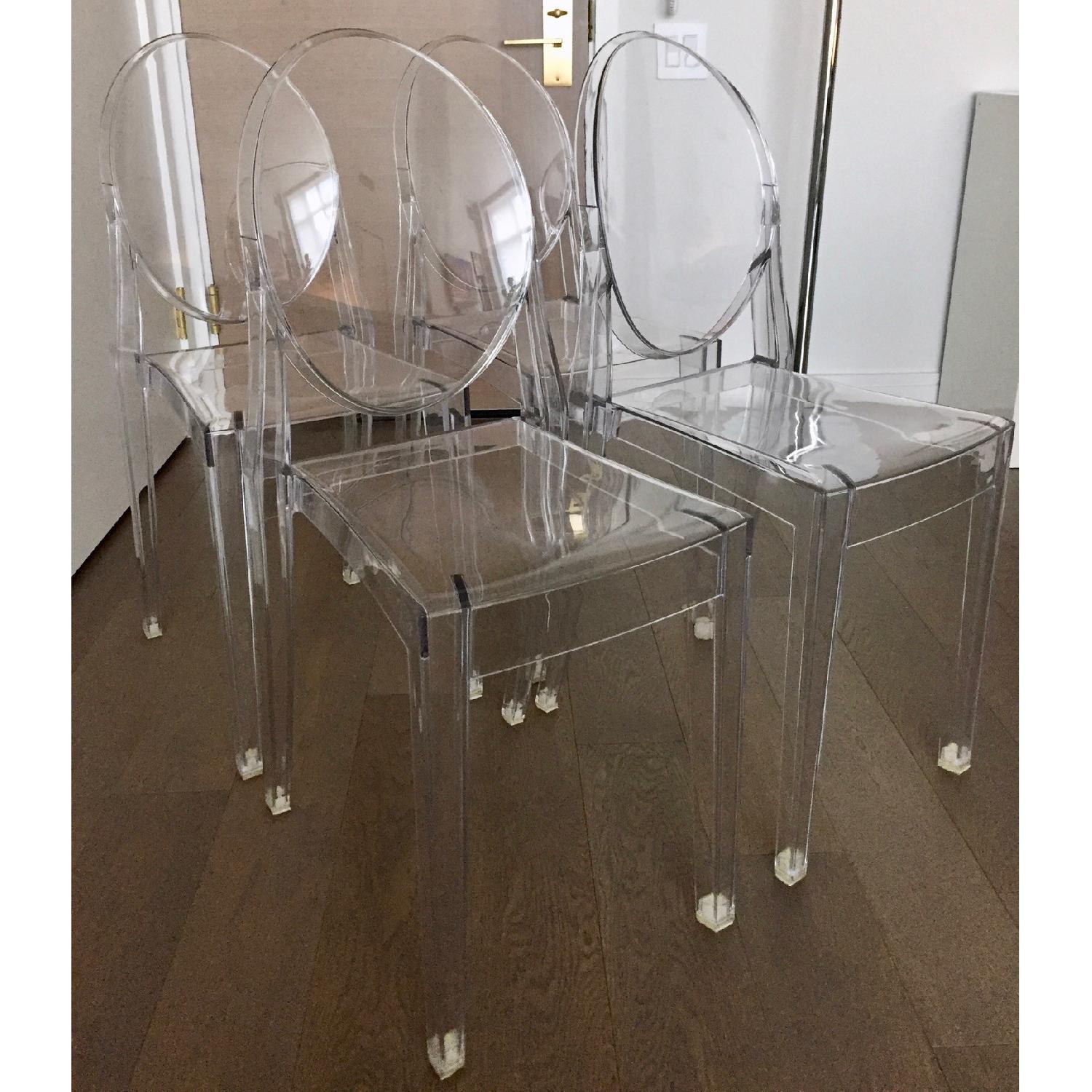 Kartell Philippe Starck Victoria Ghost Chair - image-1