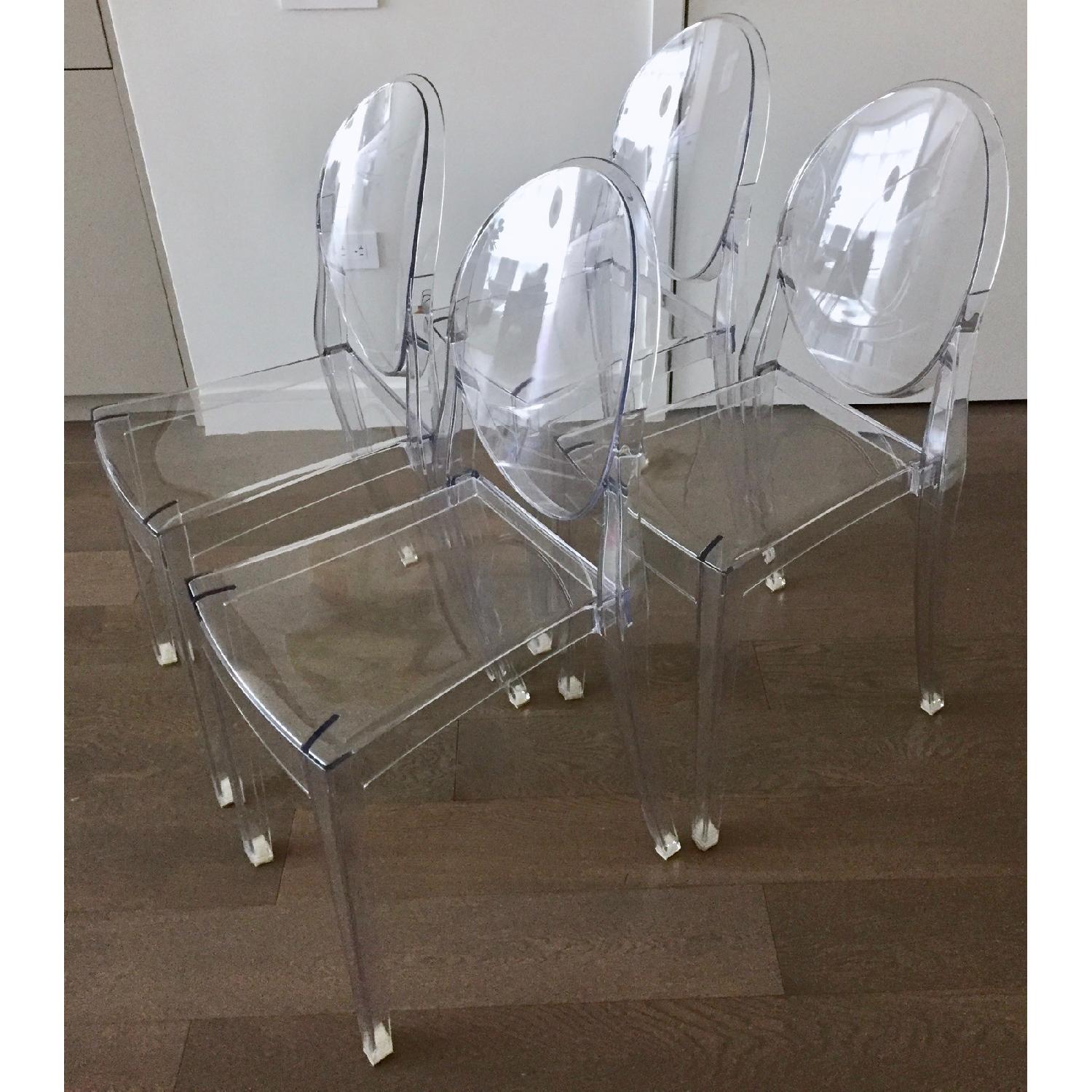 Kartell Philippe Starck Victoria Ghost Chair - image-3