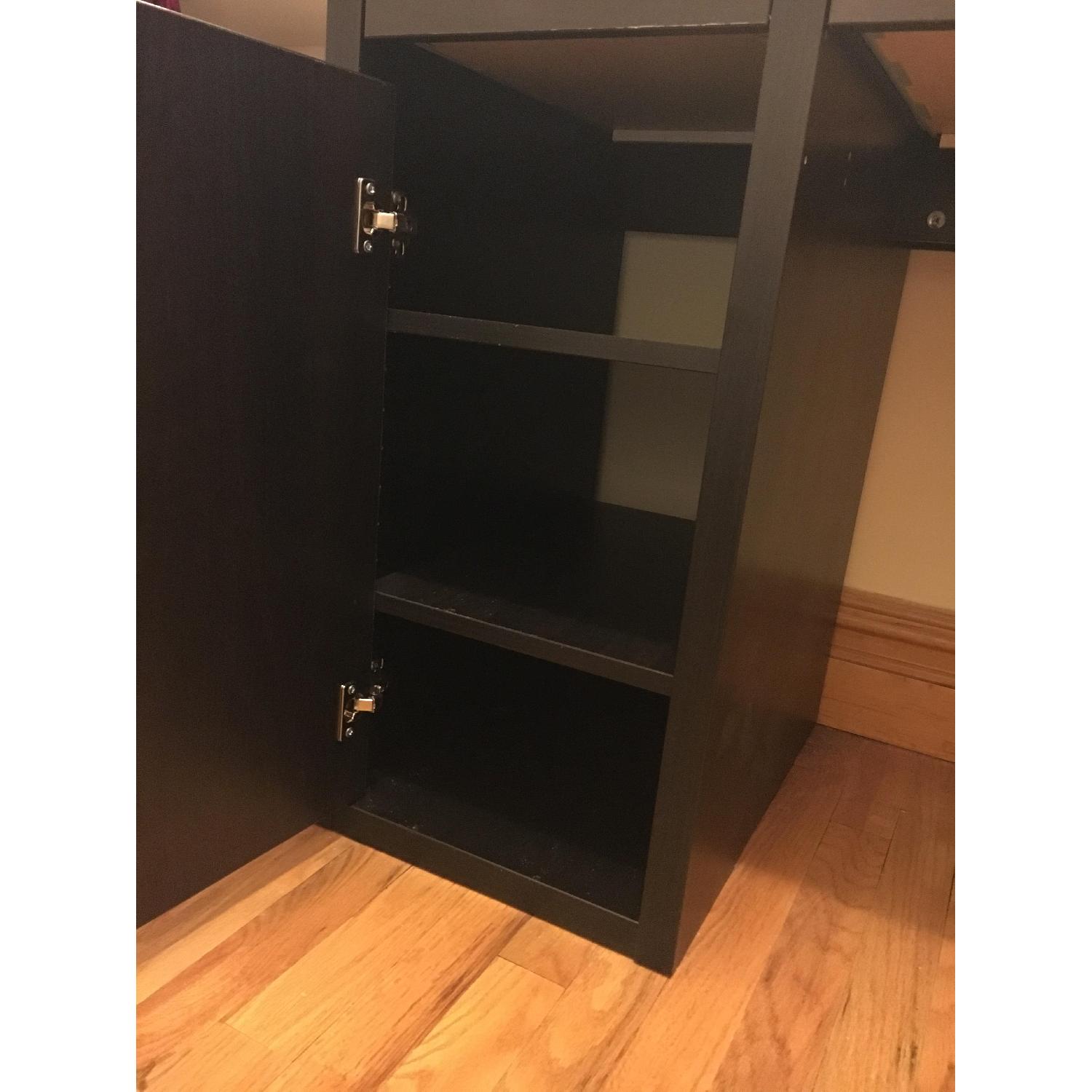 Micke Desk w/ Storage in Black - image-3