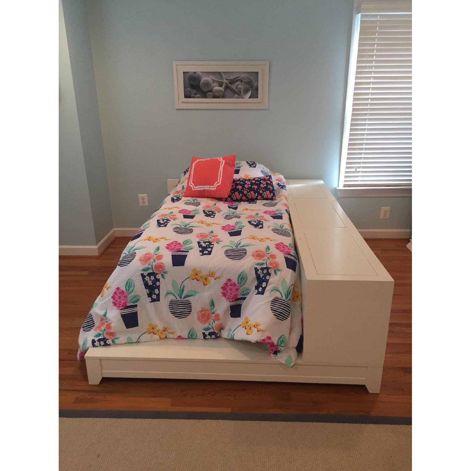 Pottery Barn Storage Bed w/ Dresser - image-1