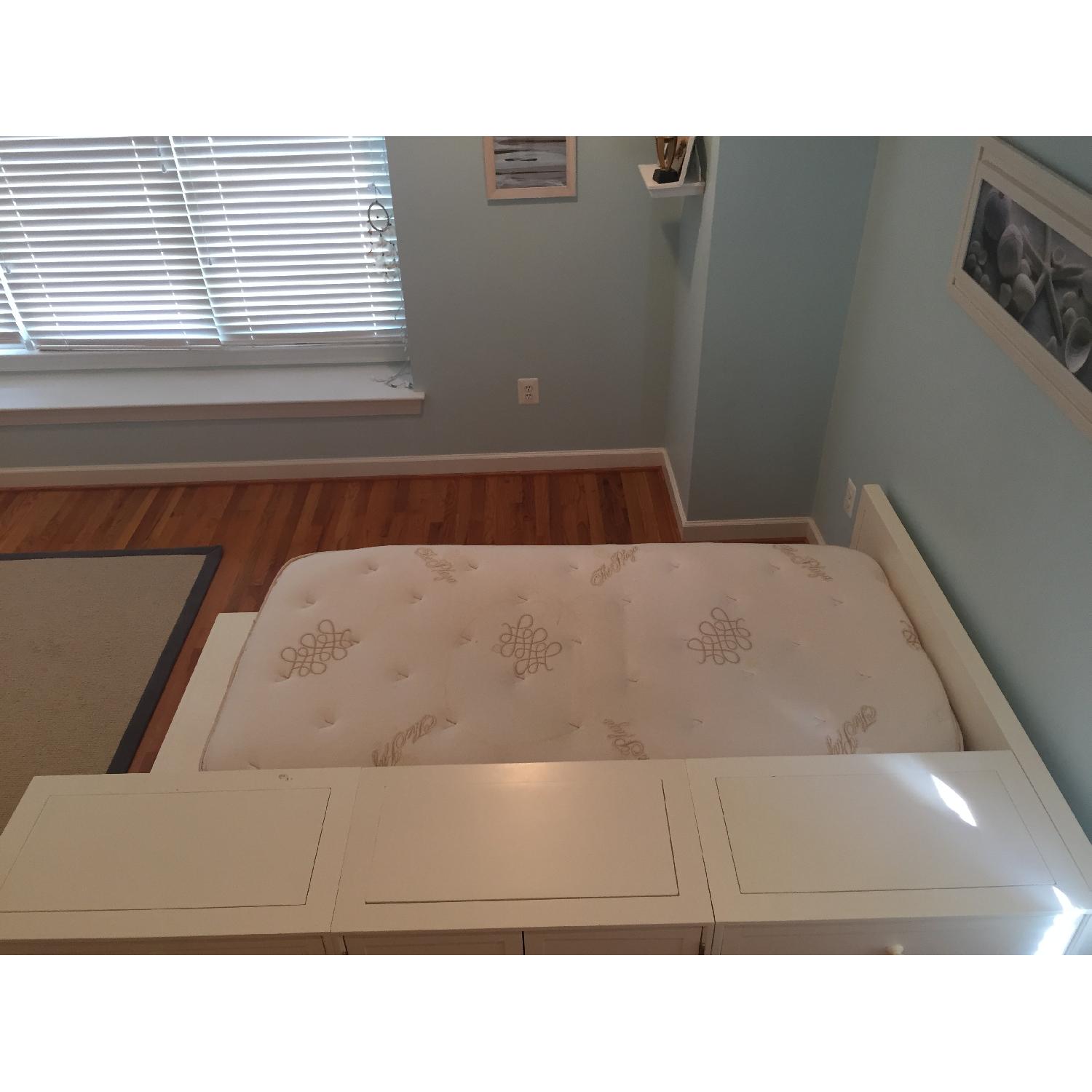 Pottery Barn Storage Bed w/ Dresser - image-2