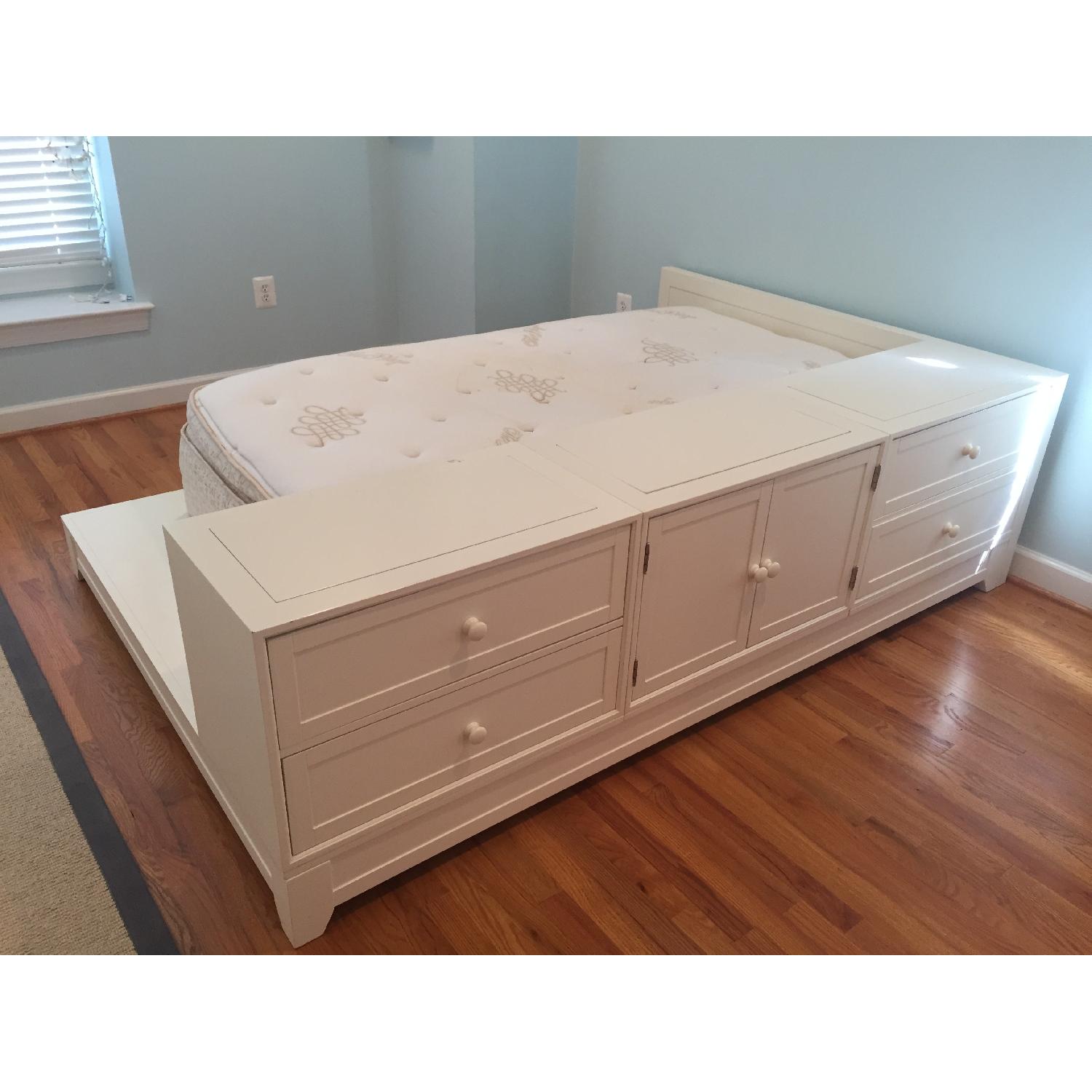 Pottery Barn Storage Bed w/ Dresser - image-5
