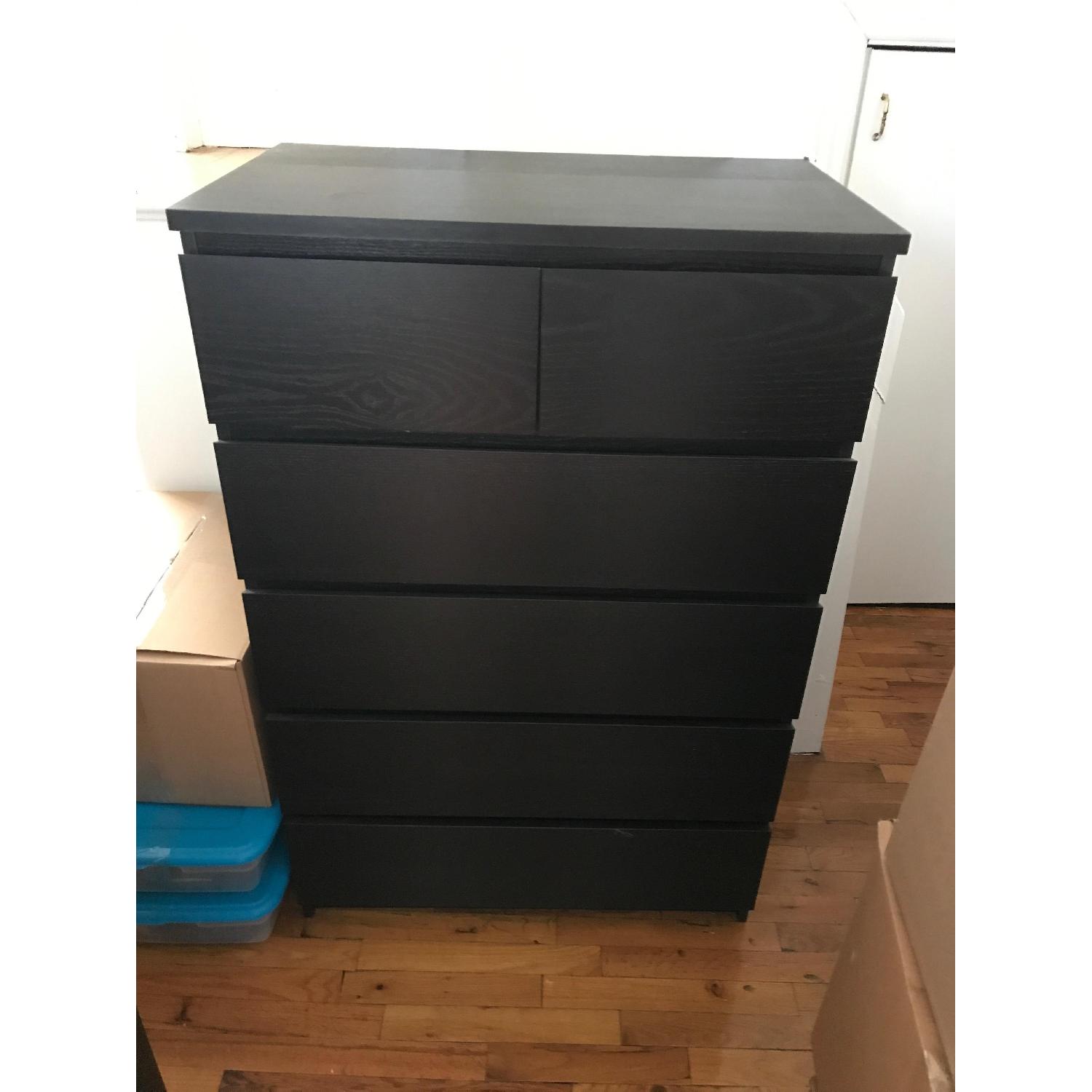 Ikea Malm 6 Drawer Dresser - image-1