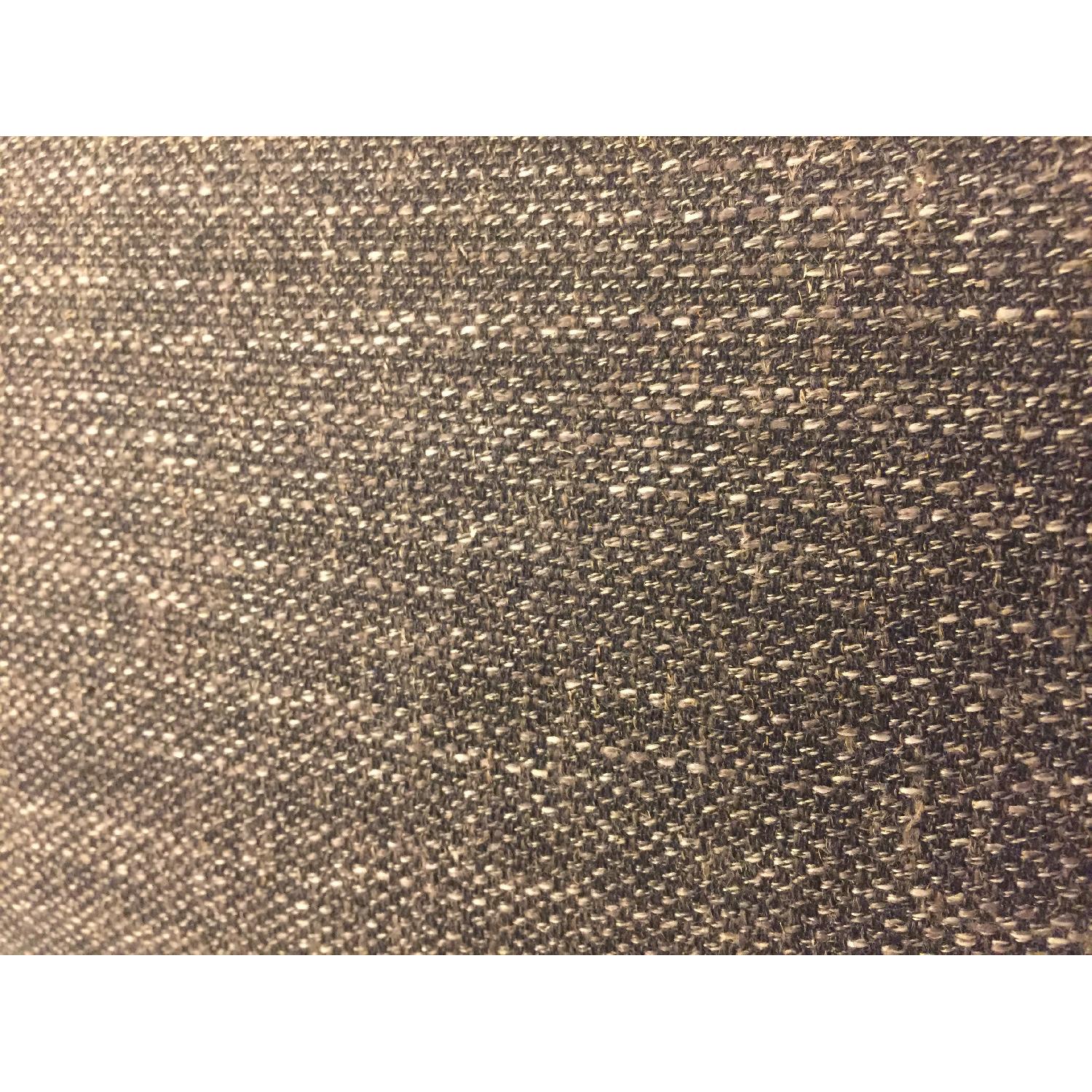 West Elm Urban Heather Tweed Sofa in Charcoal Grey - image-4