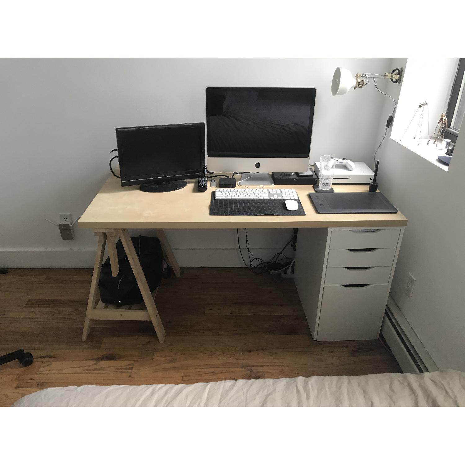 Ikea Office Desk & Chair - image-6