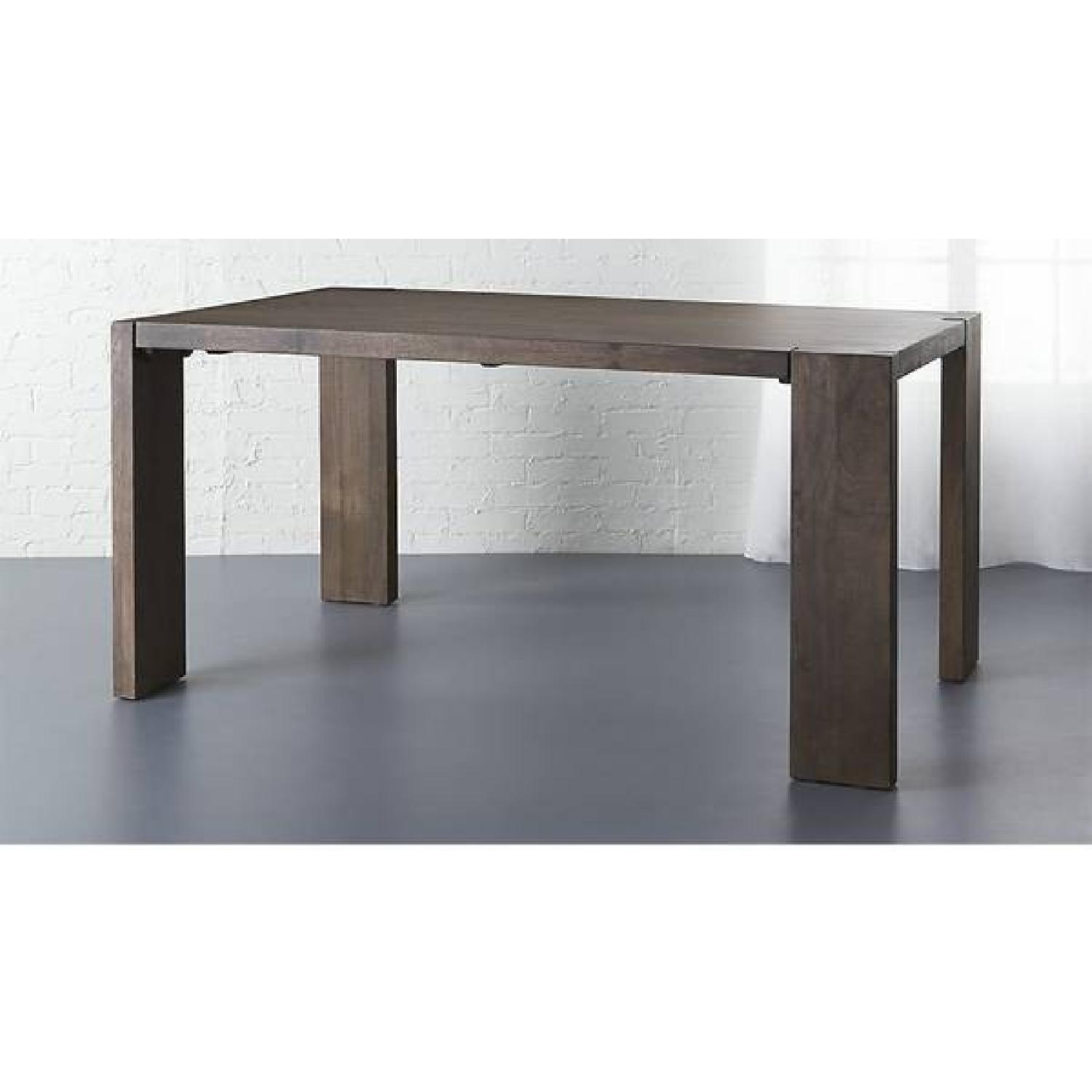 CB2 Blox Dining Table w/ 4 Chairs + 1 Bench - image-3