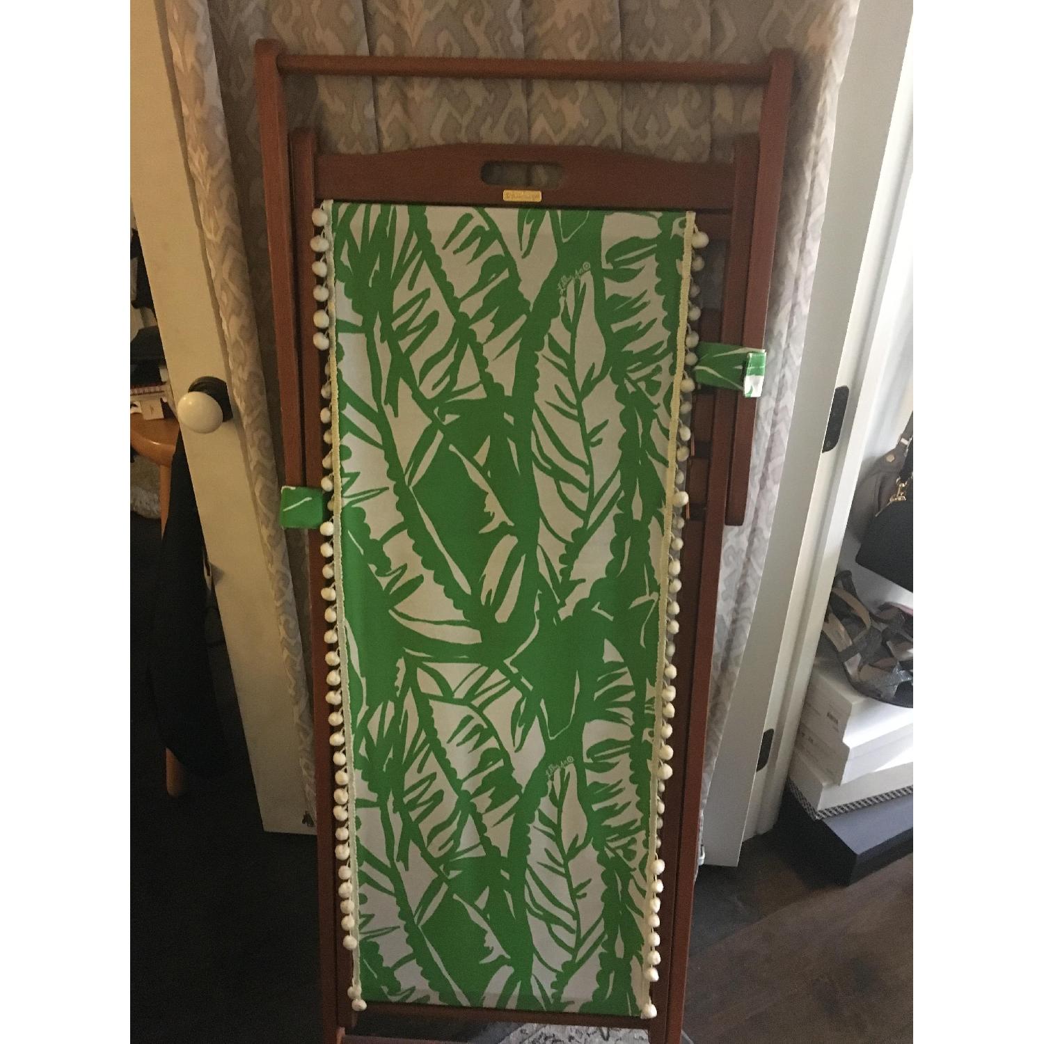 Lilly Pulitzer Wooden Boom Boom Print Folding Chair - image-1