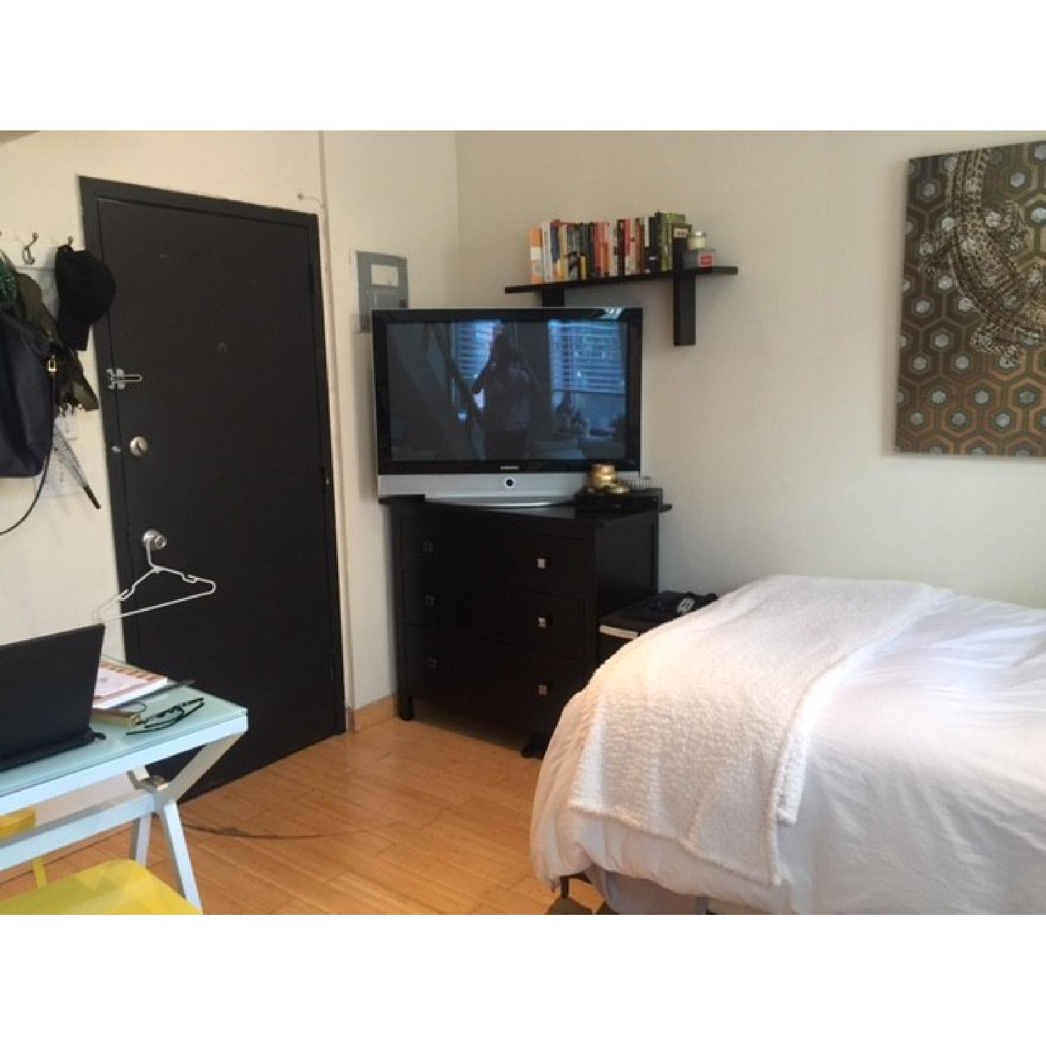 Ikea Hemnes Brown/Black 3 Drawer Dresser - image-4