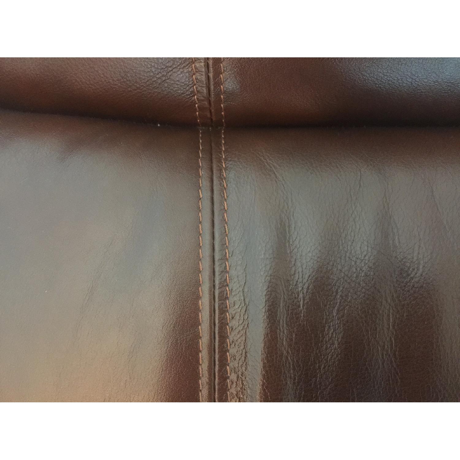 Raymour & Flanigan Bryant II Leather Power Reclining Sofa - image-5