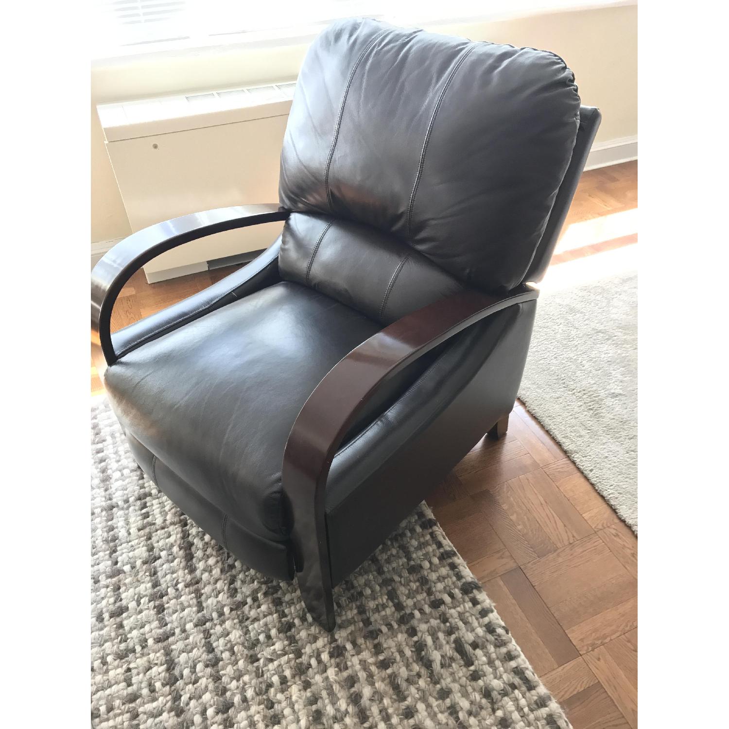 Bob's Brown Leather Recliner Chairs - image-3