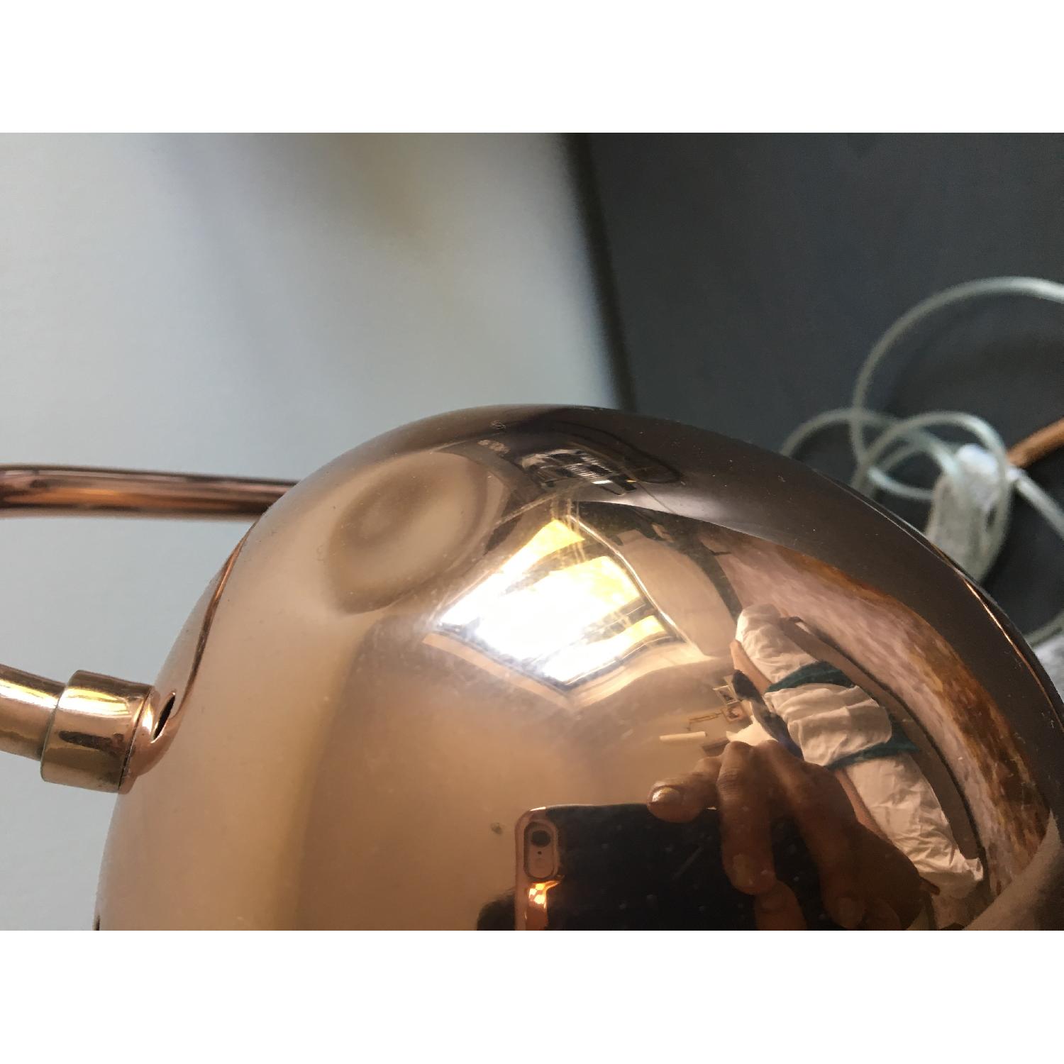 West Elm Scoop Rose Gold Table Lamp - image-2