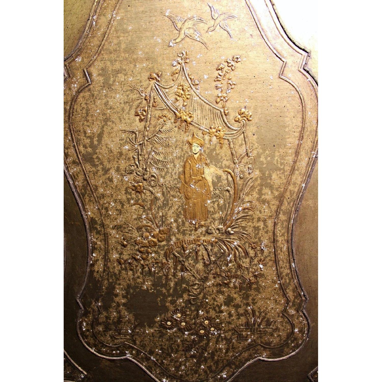 3D King Size Chinoserie Asian Style Headboard - image-2