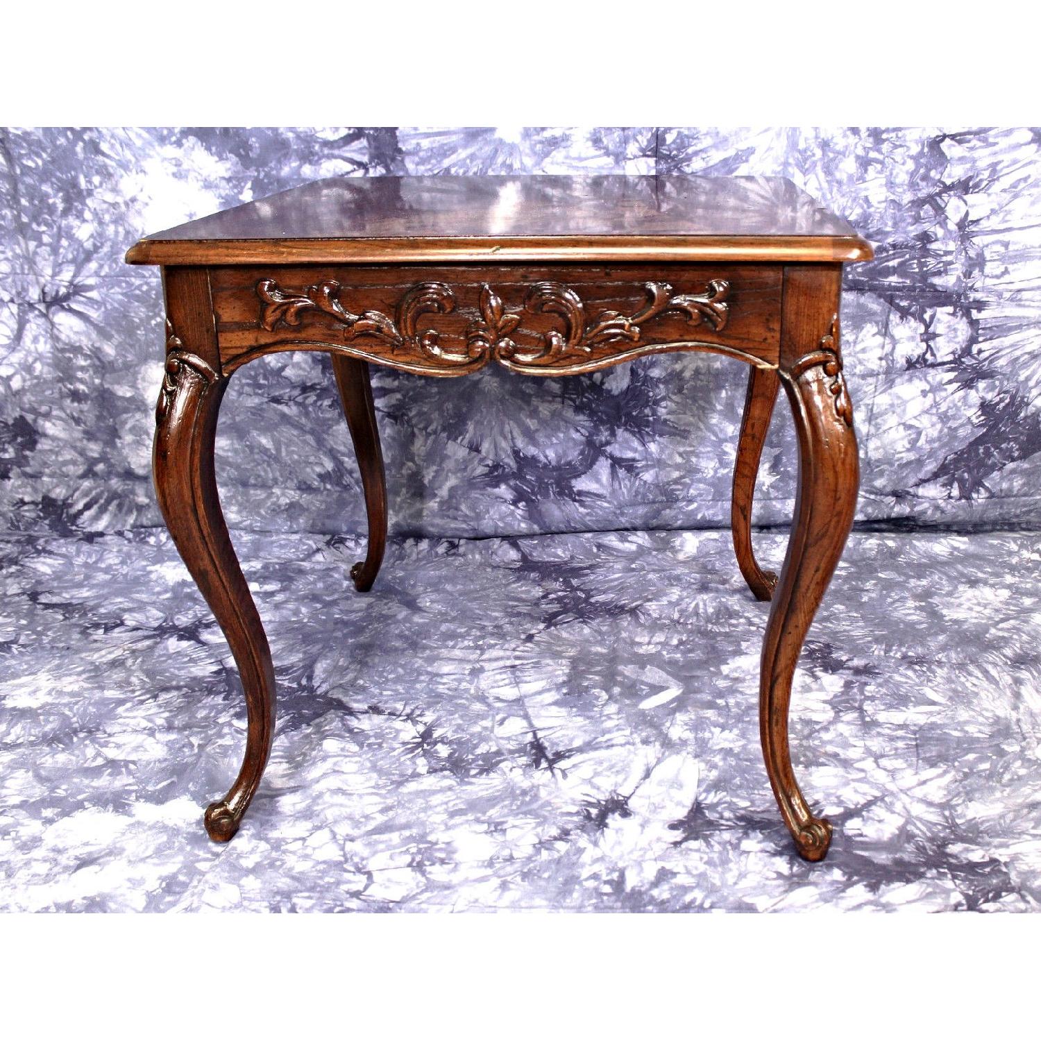 Henredon French Provincial Carved End/Side Table - image-2
