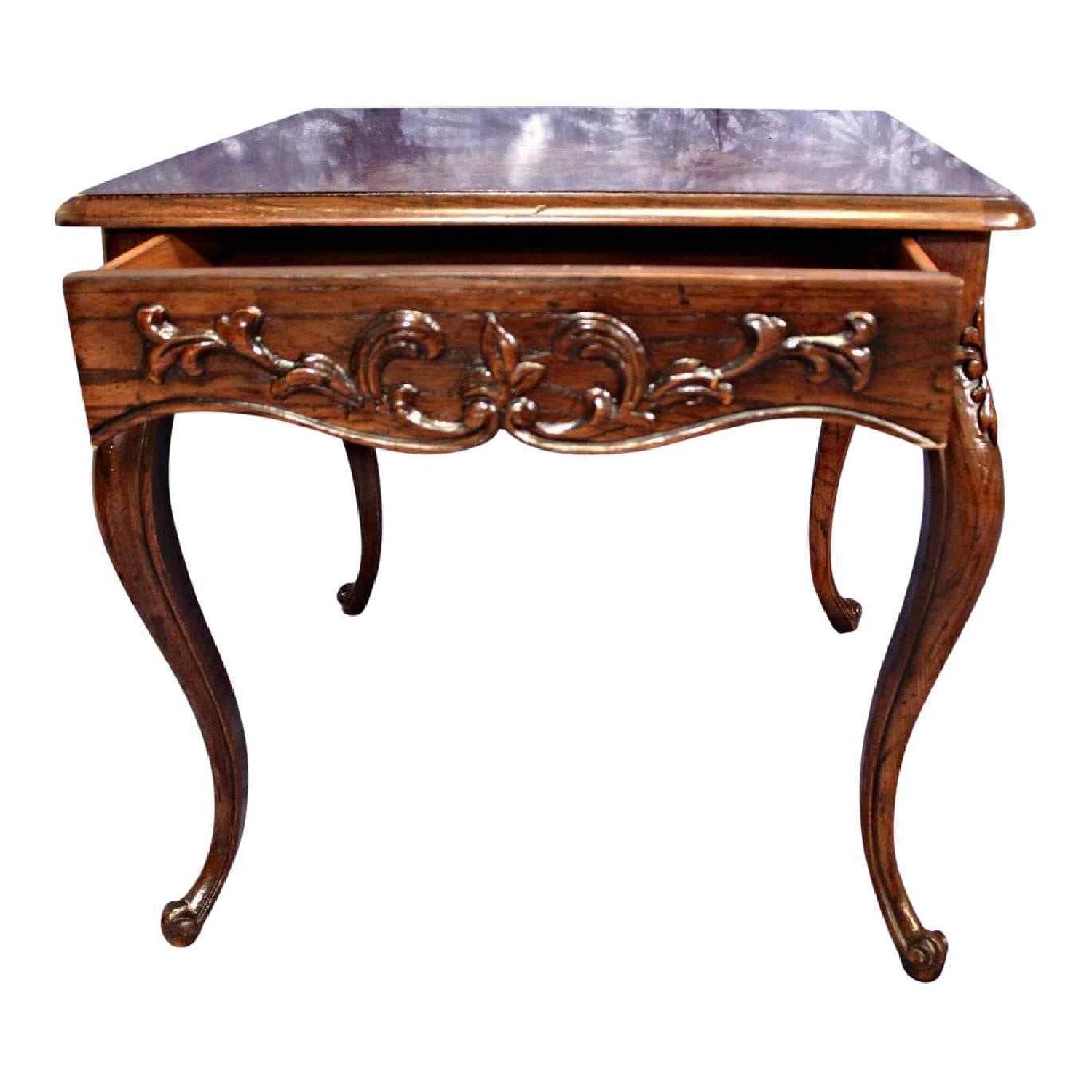 Henredon French Provincial Carved End/Side Table - image-9