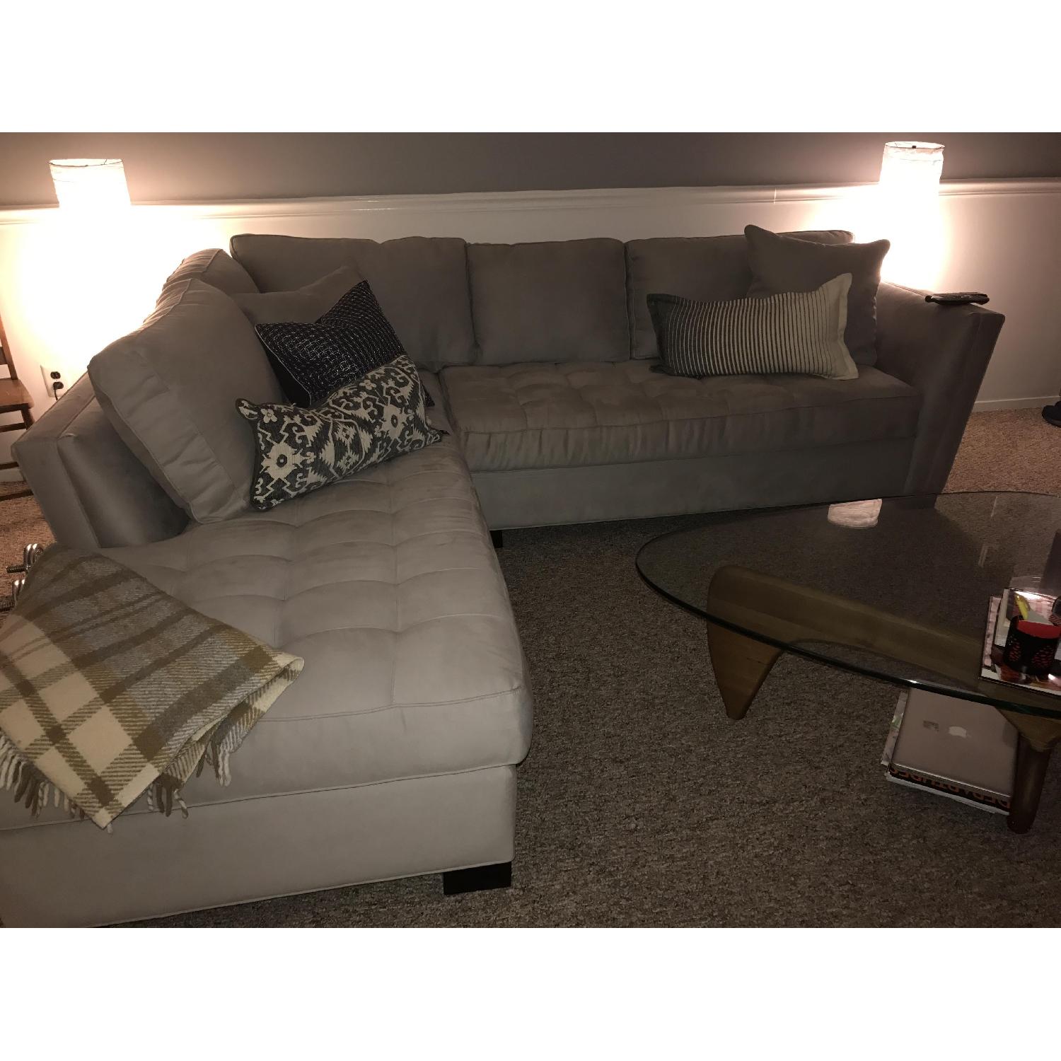Raymour & Flanigan Cindy Crawford Sectional Sofa - image-2