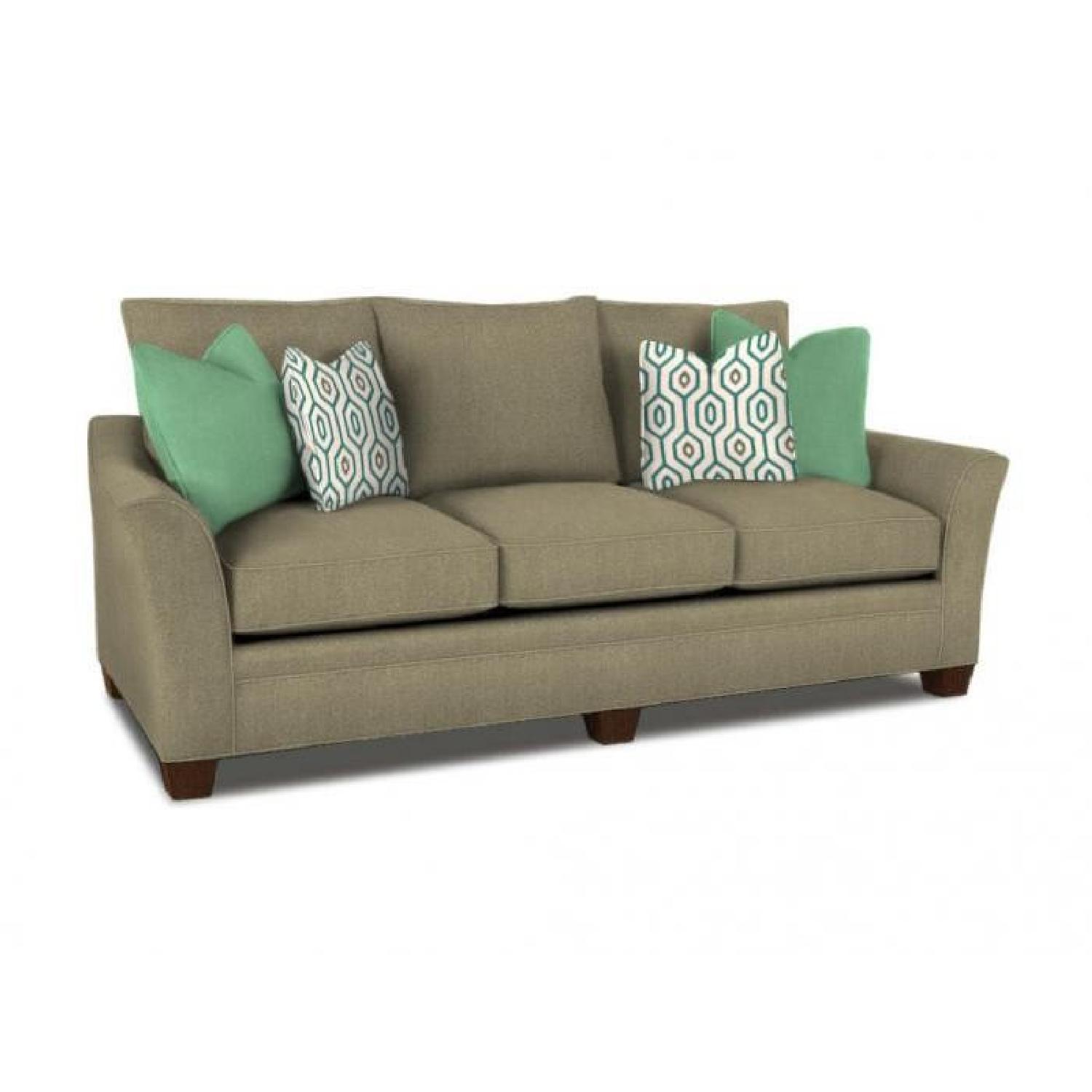 Klaussner Posen Microsuede Sofa - image-0