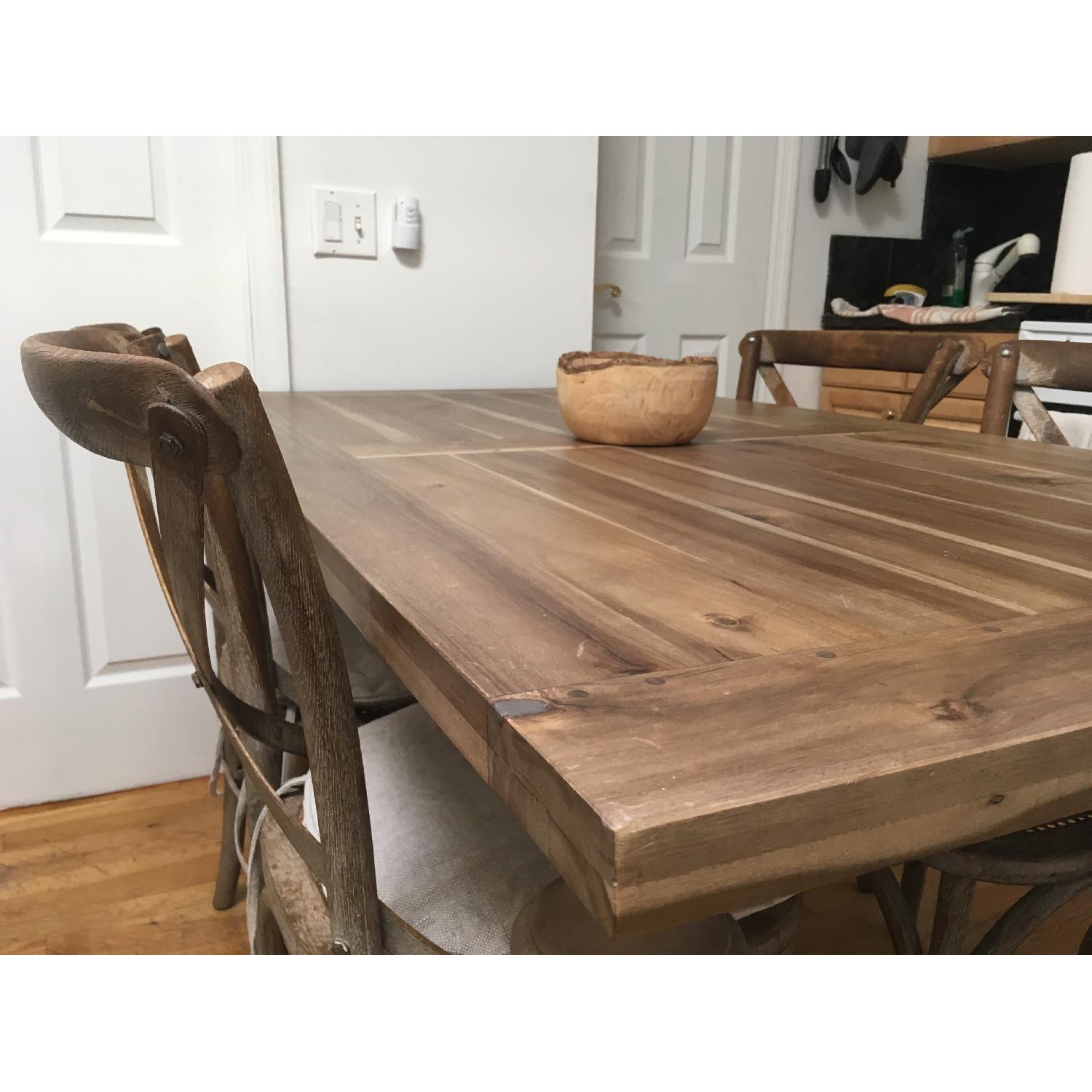 Restoration Hardware 17th c. Monastery Rectangular Dining Table - image-6