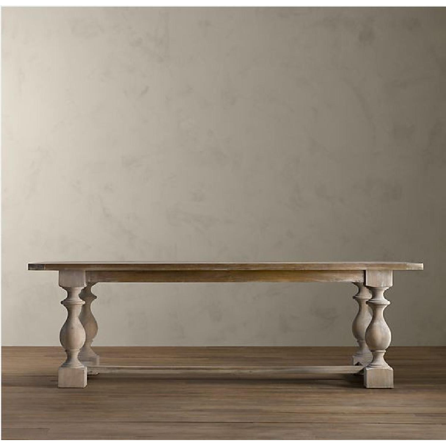 Restoration Hardware 17th c. Monastery Rectangular Dining Table - image-7