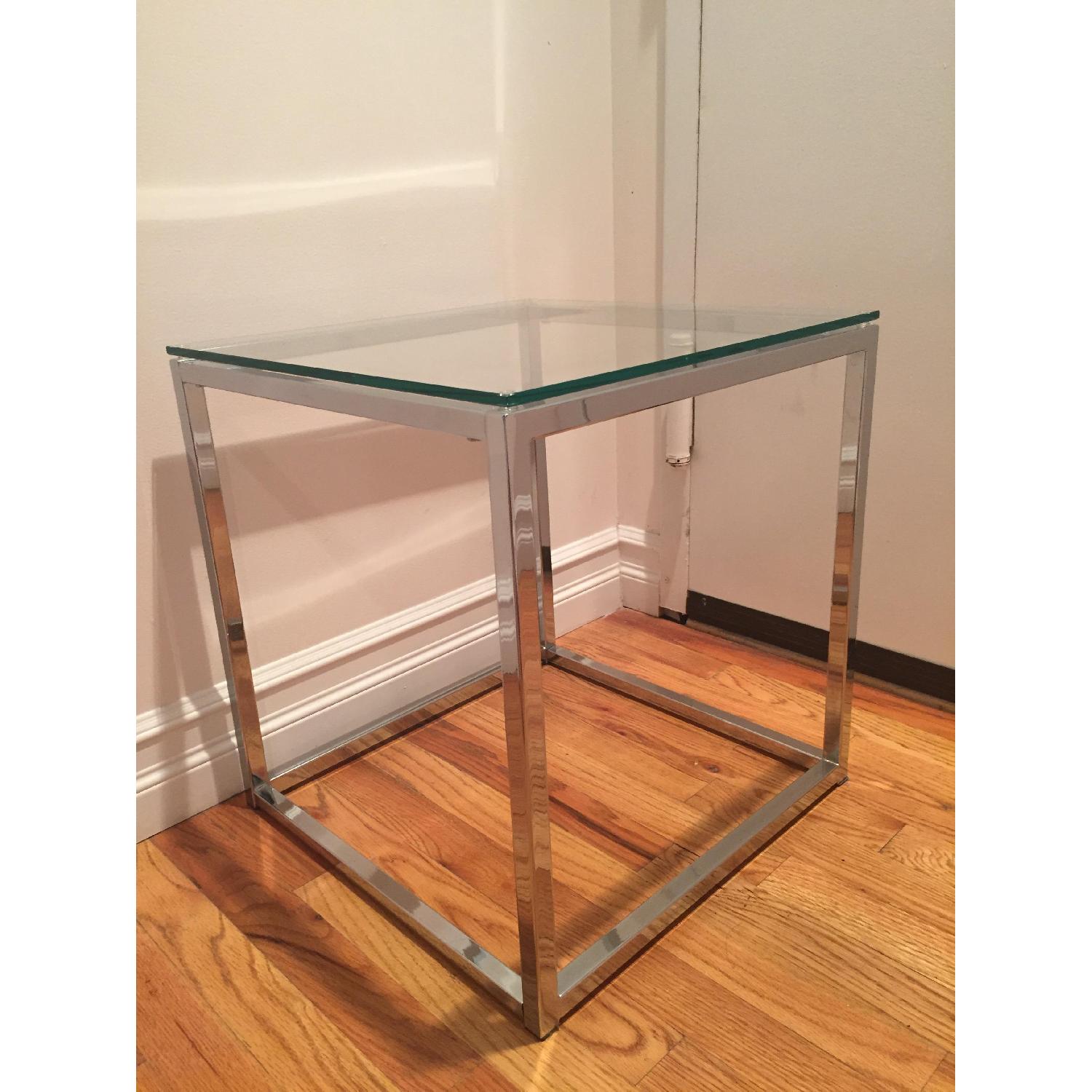 CB2 Smart Chrome Side Tables - image-2