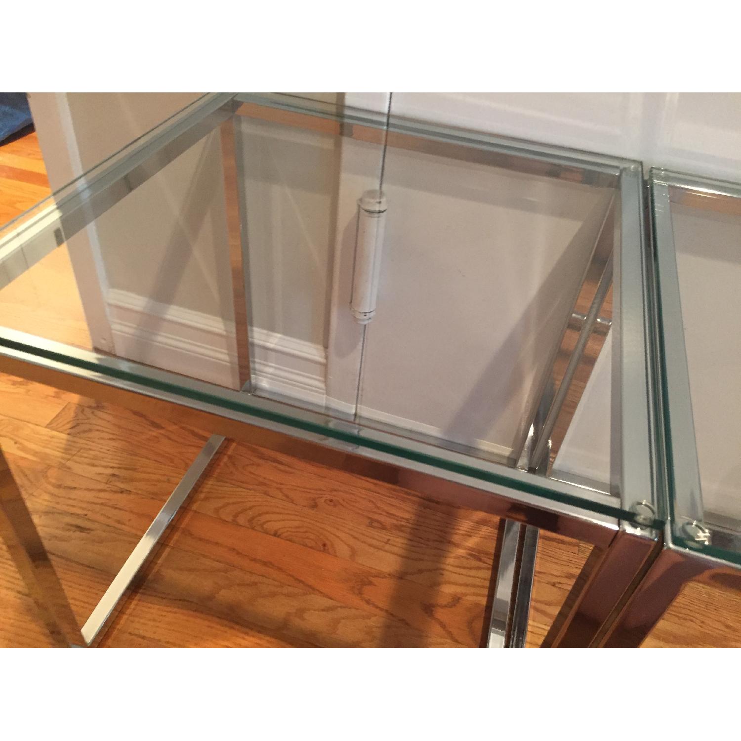 CB2 Smart Chrome Side Tables - image-6