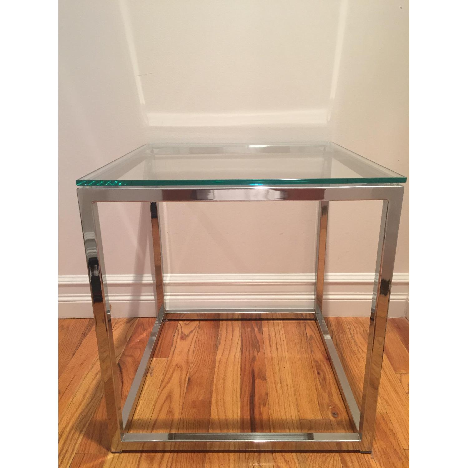 CB2 Smart Chrome Side Tables - image-8