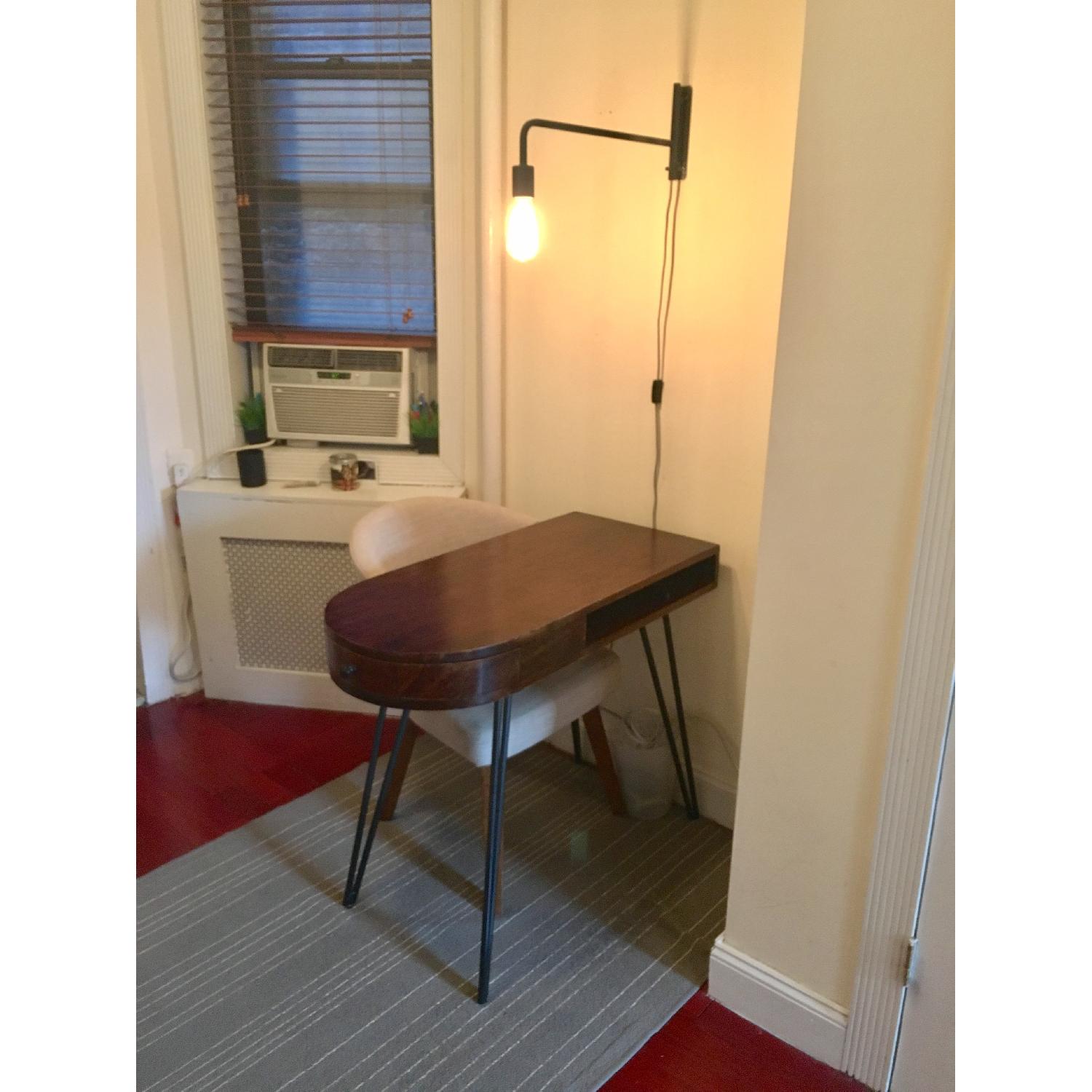West Elm Pencil Desk - AptDeco