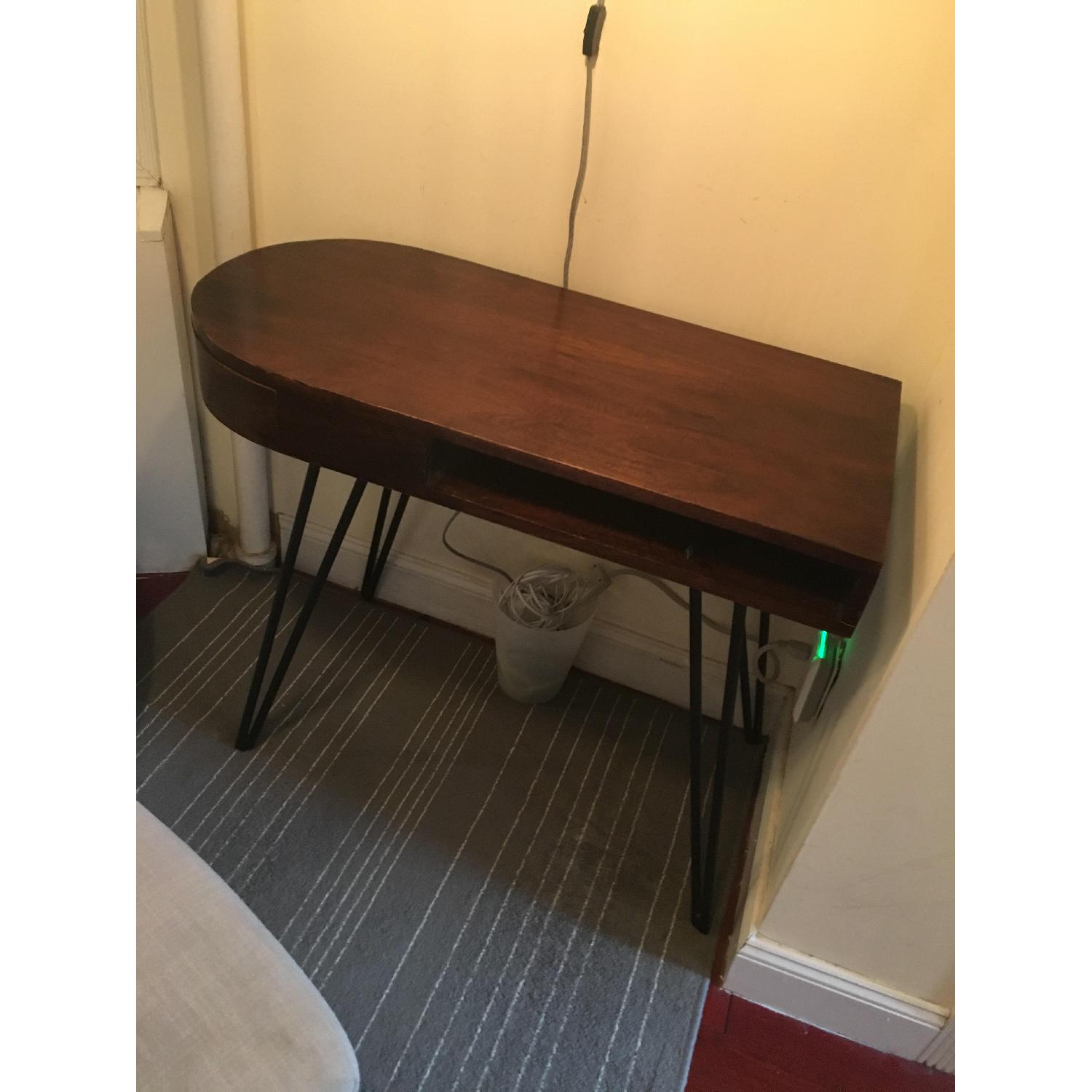 West Elm Pencil Desk - AptDeco
