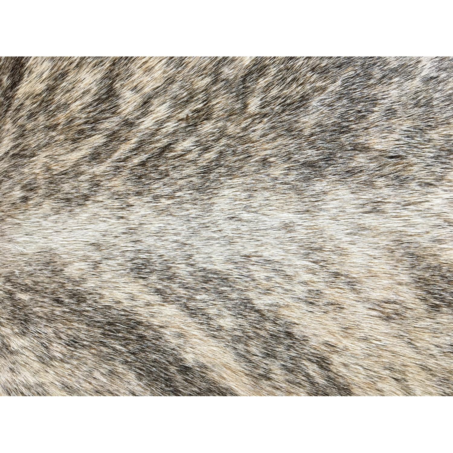 Acrylic Cowhide Bench - image-4