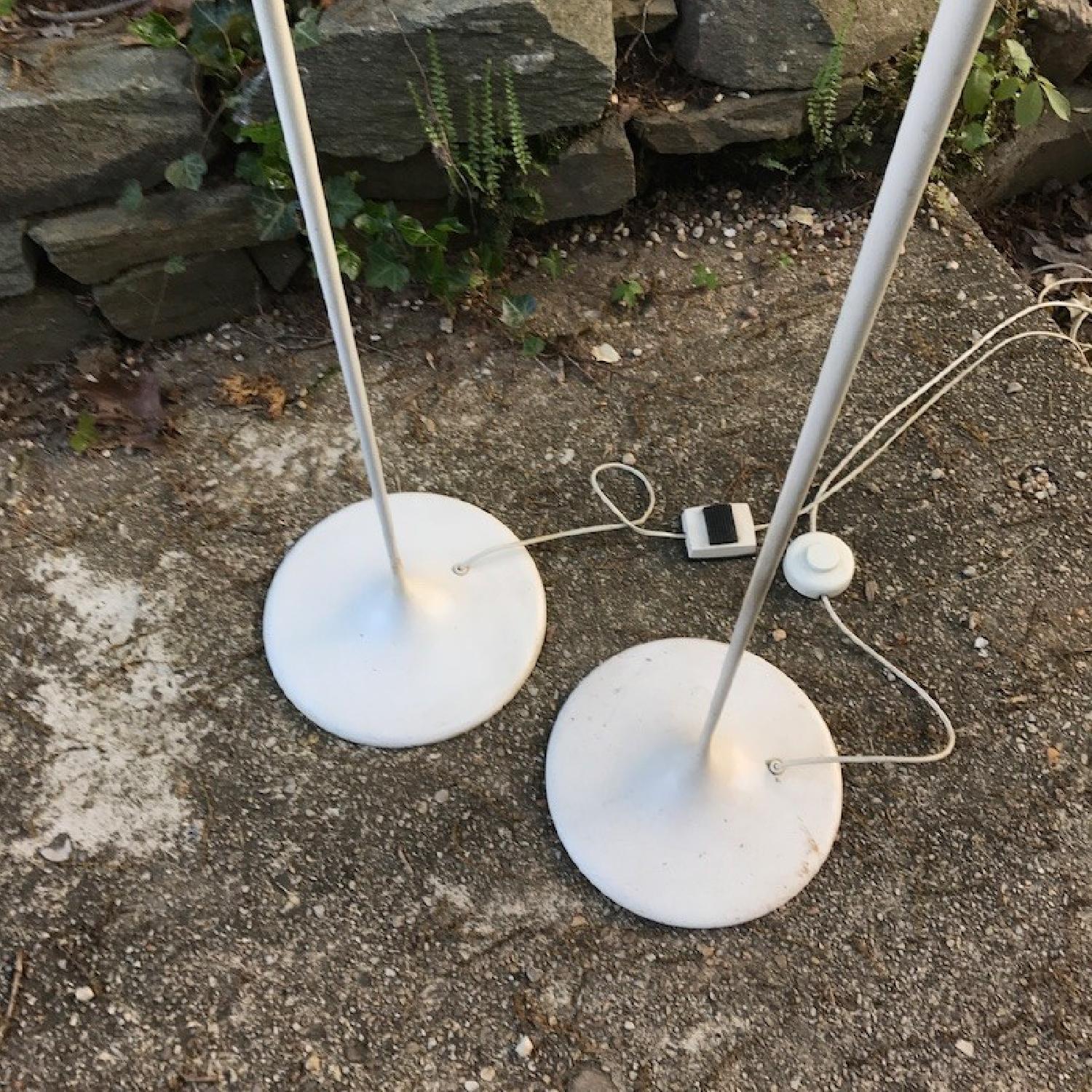 Max Bill Swiss White Tulip Floor Lamps - image-7
