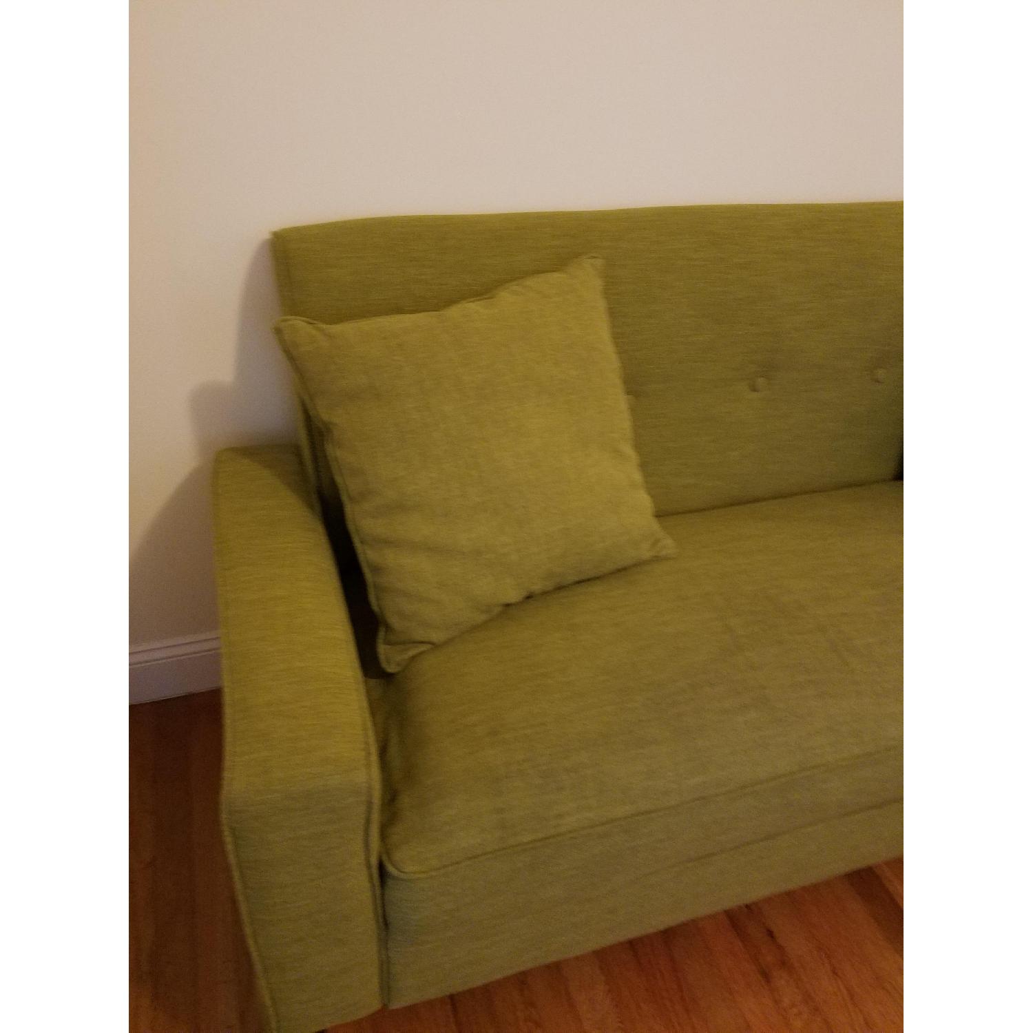 Handy Living Trista Couch in Green - image-3