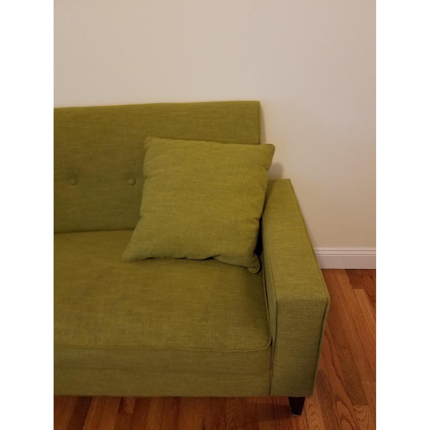 Handy Living Trista Couch in Green - image-4