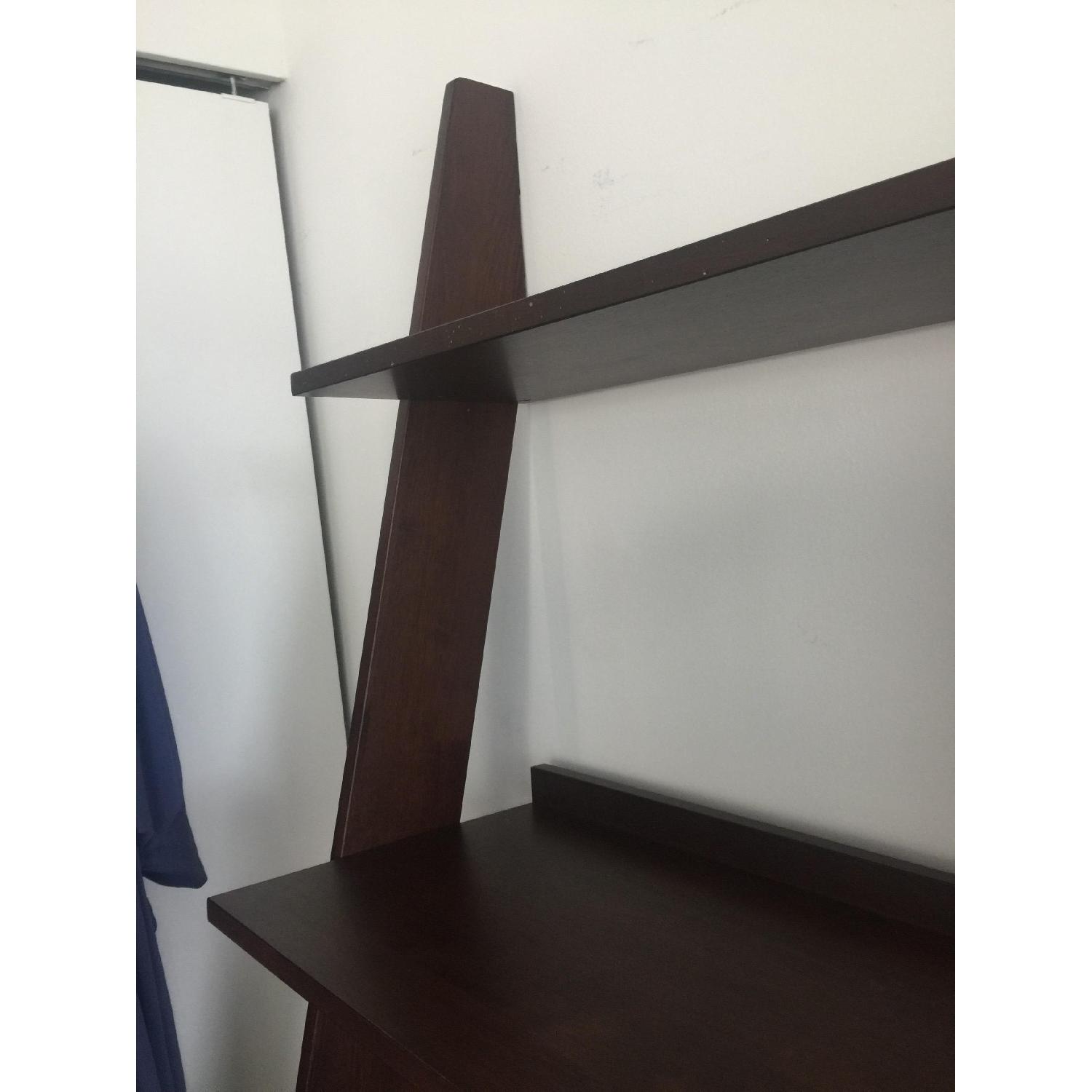 Raymour & Flanigan Leaning Bookcase - image-3