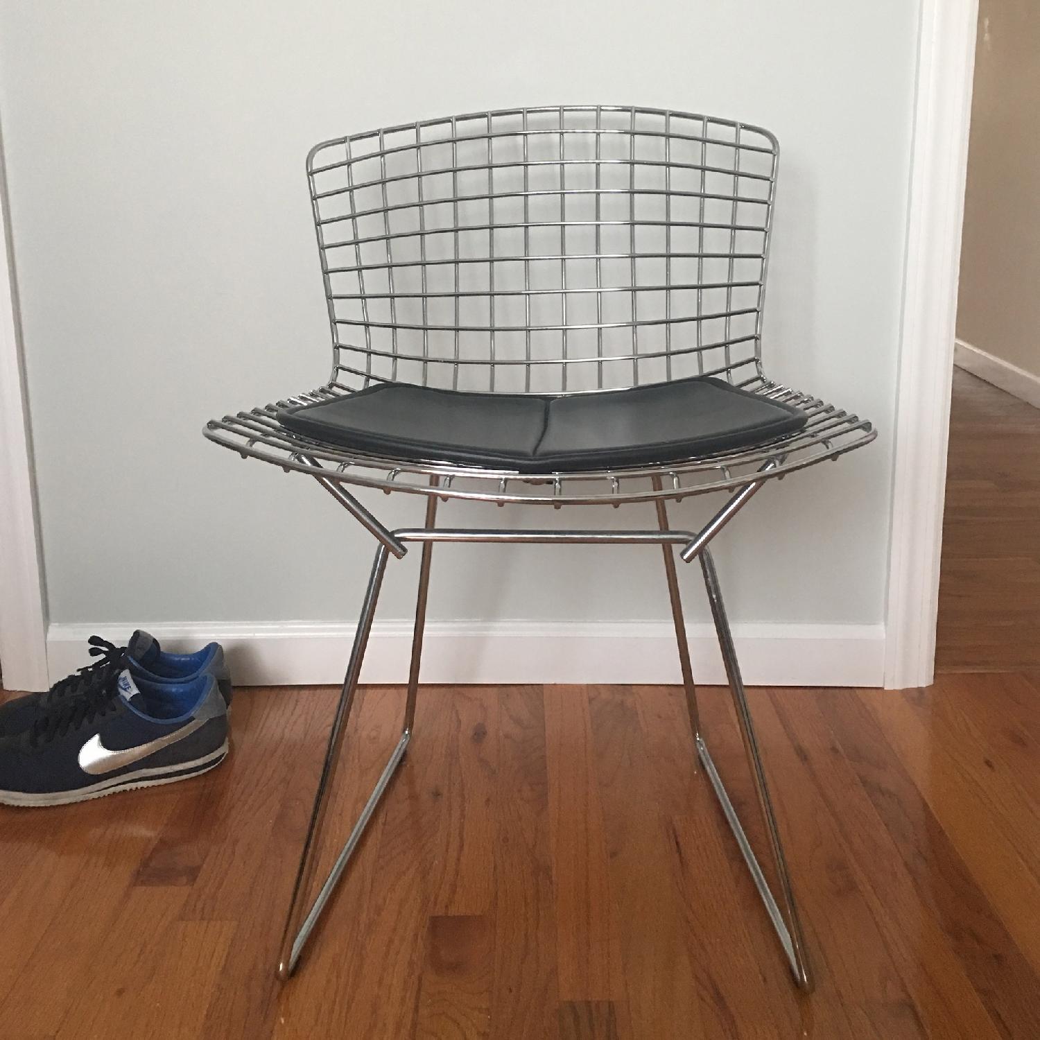 Knoll Bertoia Side Chair w/ Vinyl Seat Pad - image-2