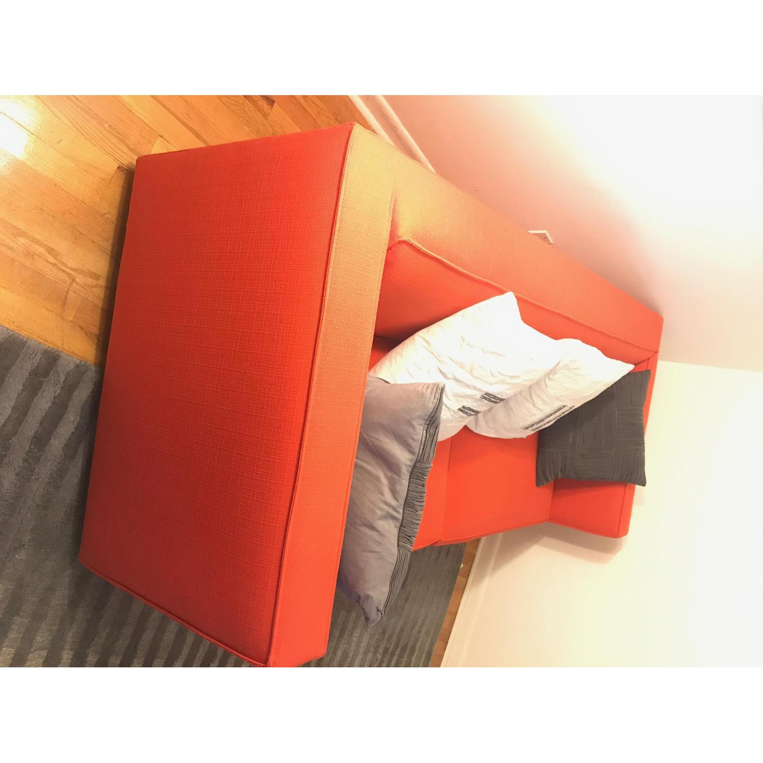 CB2 Club Sofa in Persimmon - image-2