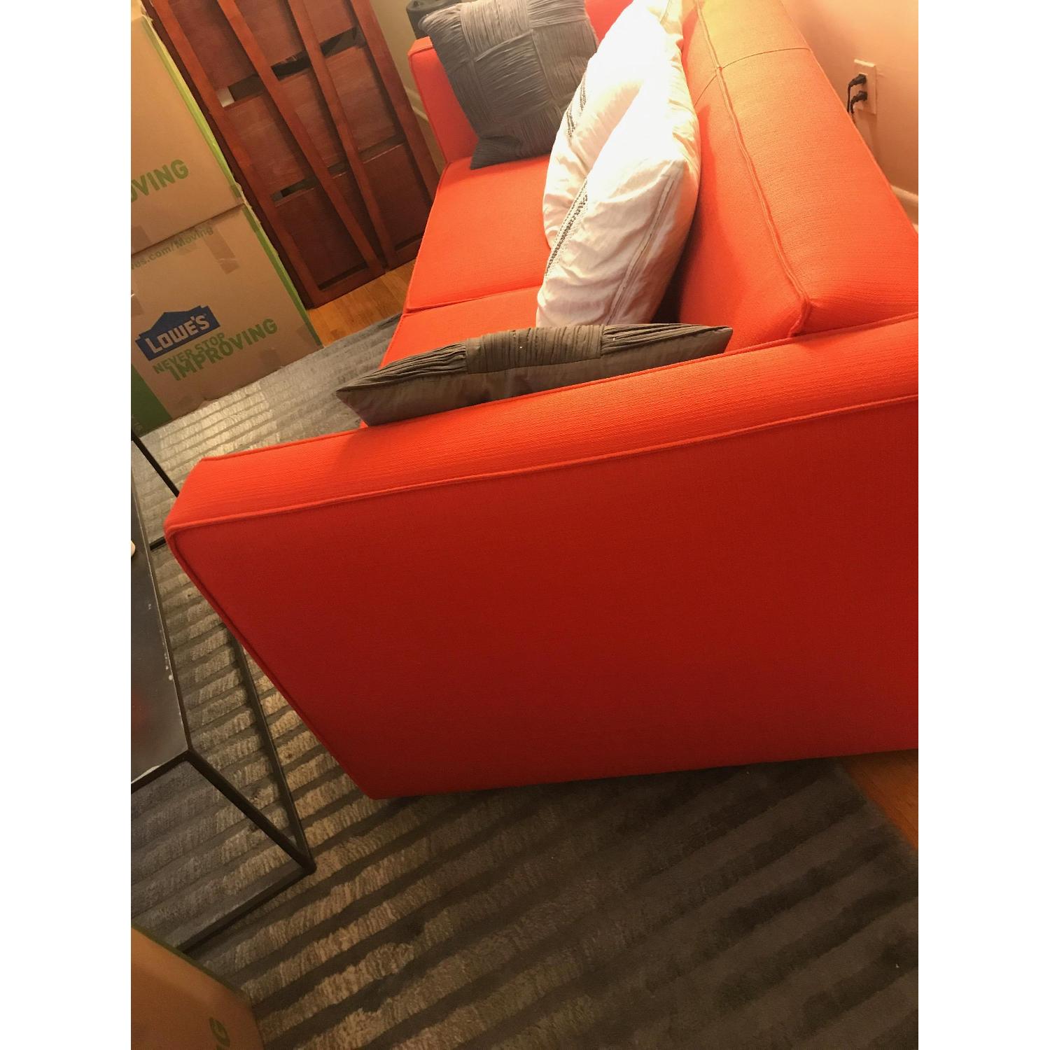 CB2 Club Sofa in Persimmon - image-3