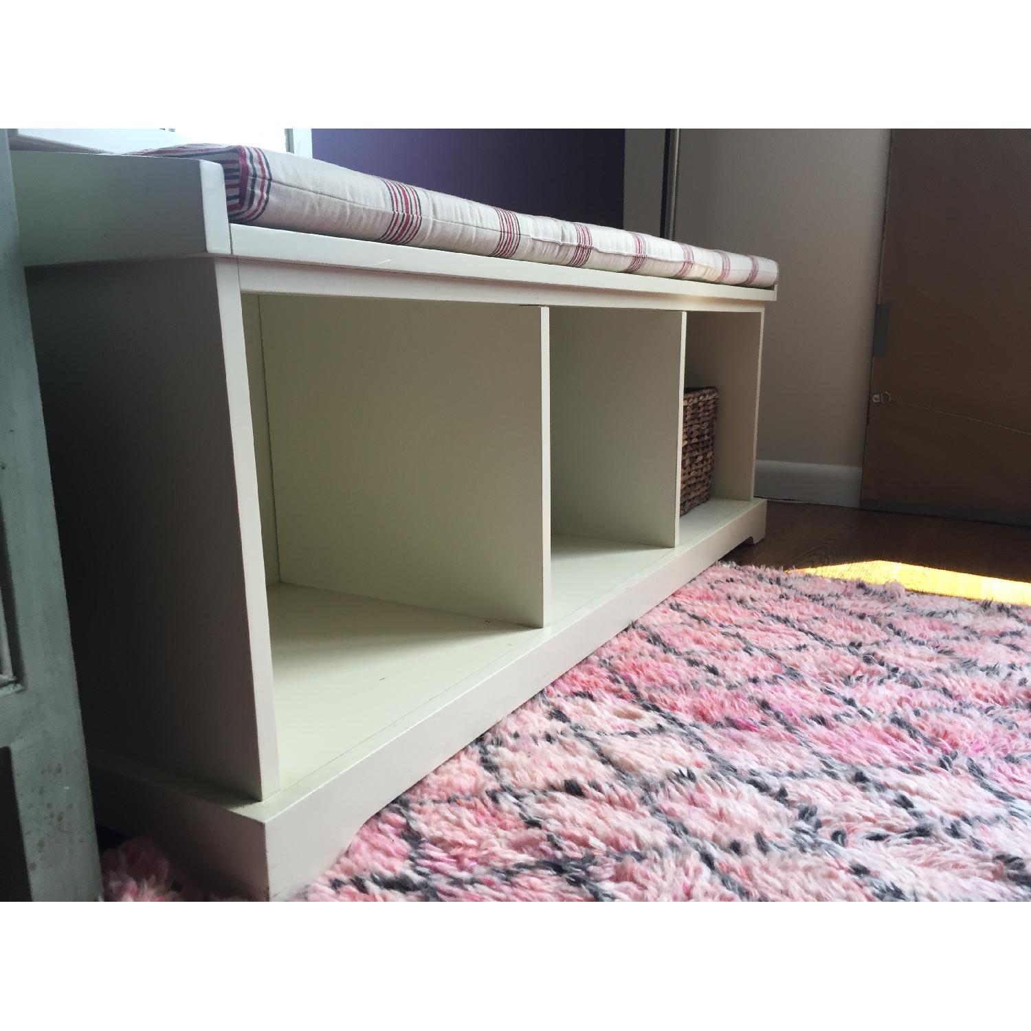 Pottery Barn Samantha Entry Bench & Cushion - image-2