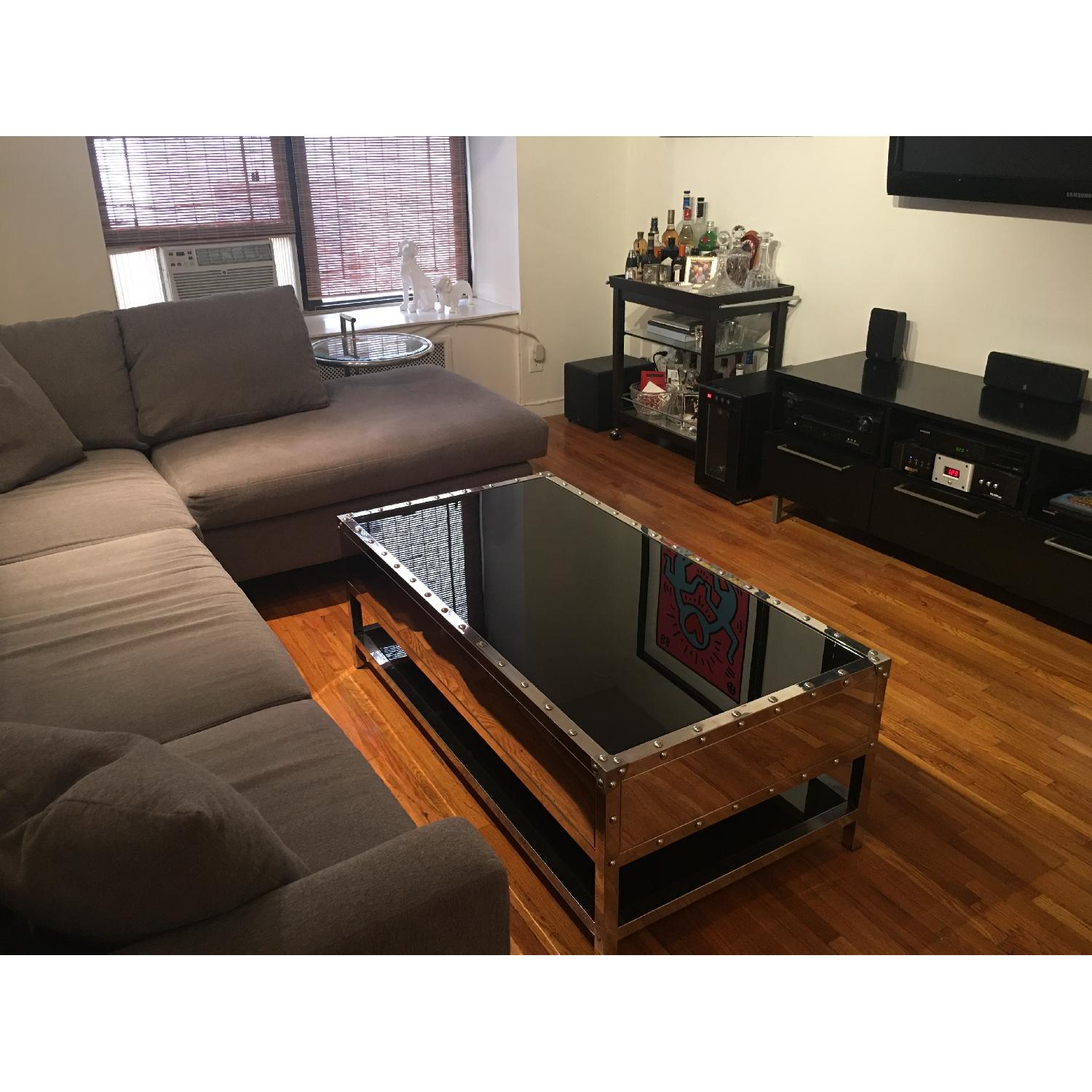 Z Gallerie Flight Coffee Table - image-2