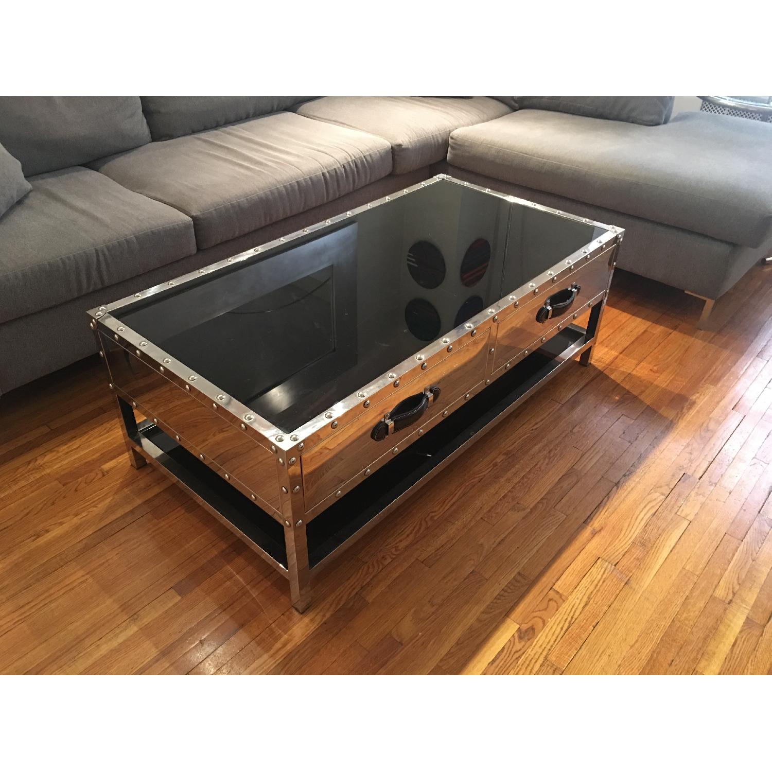 Z Gallerie Flight Coffee Table - image-3
